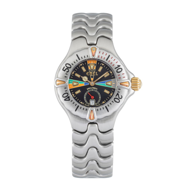 Ebel Sportwave steel / gold quartz women's watch E6012521N1058  [2603174]