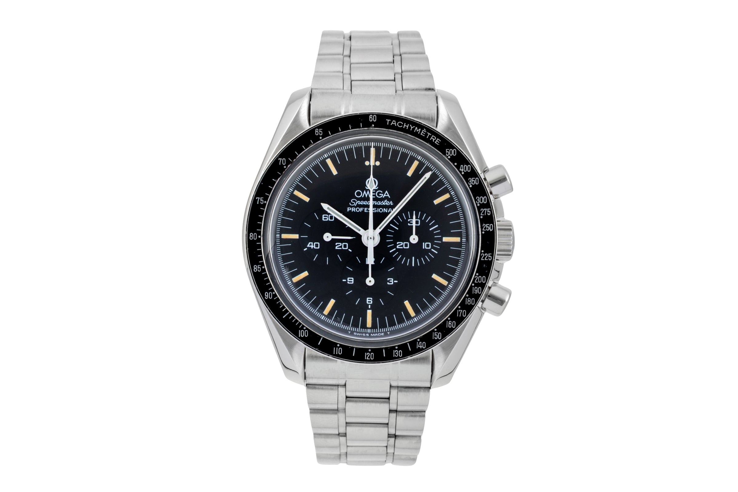 Omega Speedmaster Moonwatch Chronograph Stahl Handaufzug Ref. 3590.50.00 B&P [2603175]