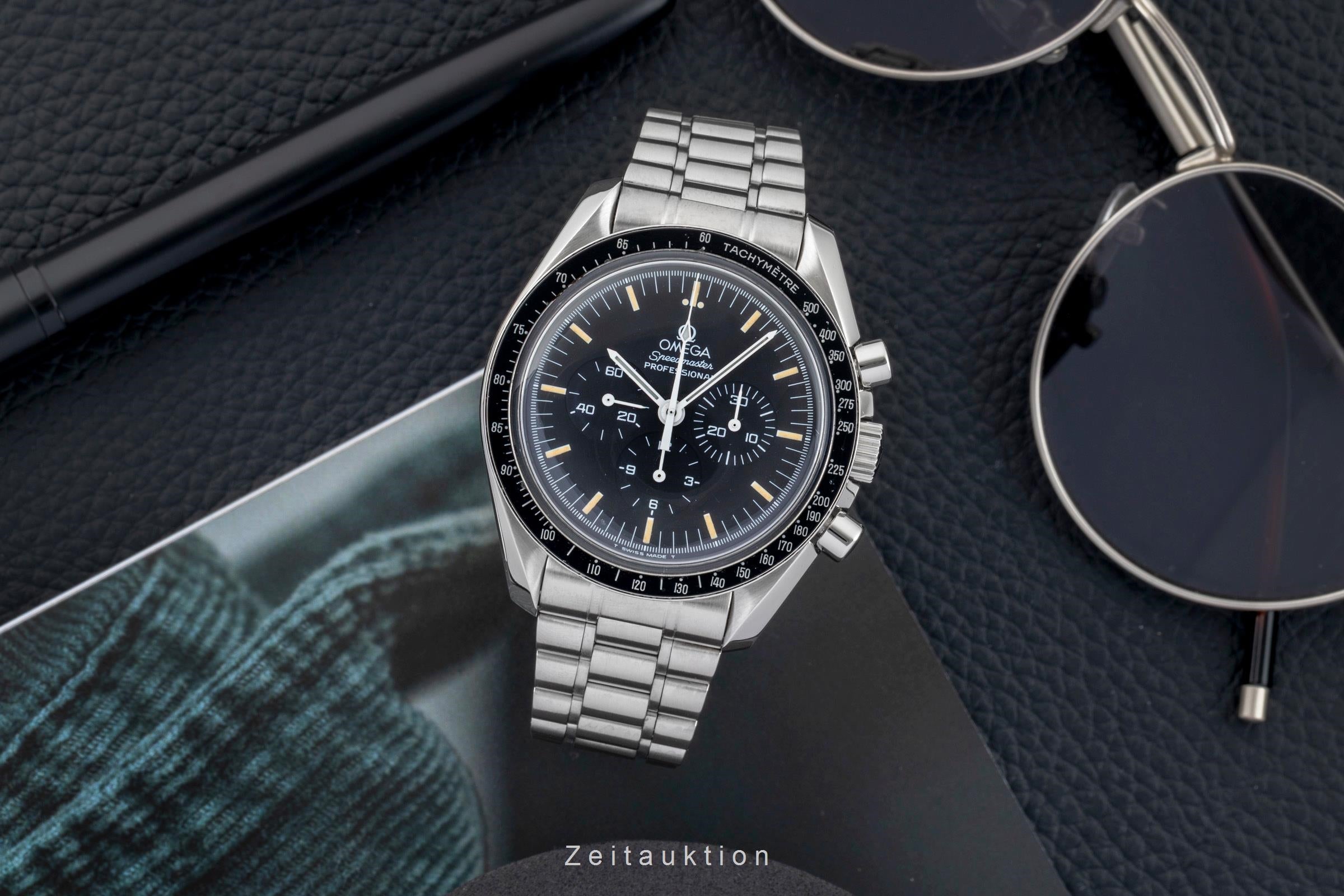 Omega Speedmaster Moonwatch cronógrafo acero cuerda manual reloj para caballeros 3590.50.00 LP: 7600EUR  [2603175]