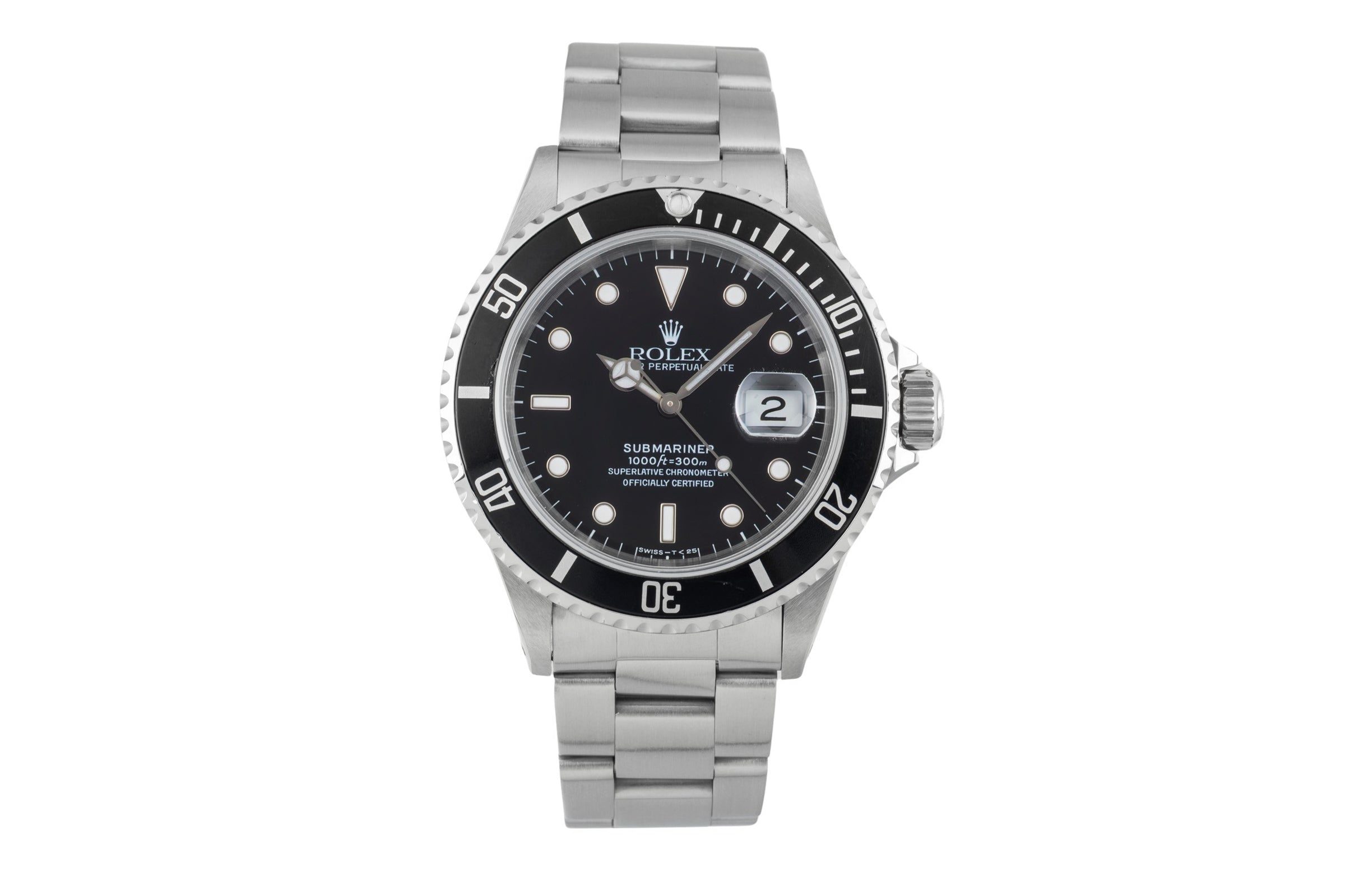 Rolex Submariner acciaio automatismo orologio da uomo 16610  [2603176]