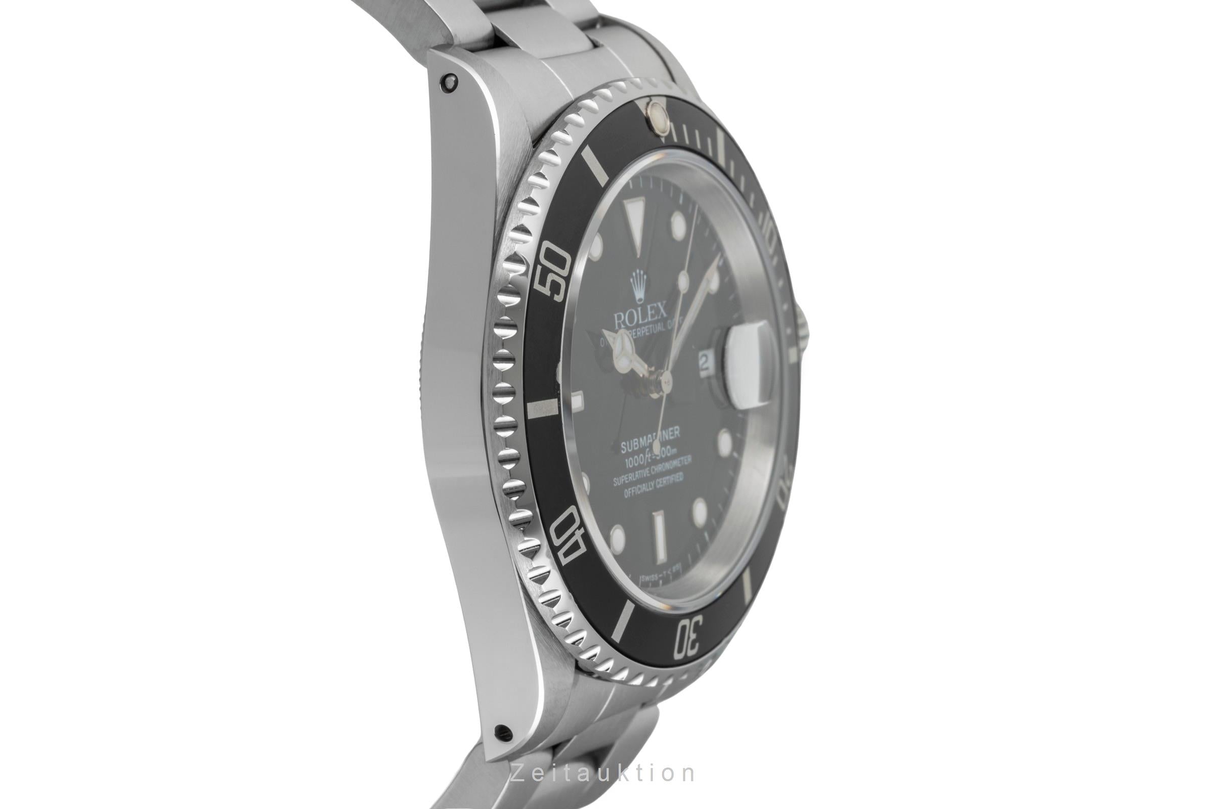 Rolex Submariner steel automatic men's watch 16610  [2603176]