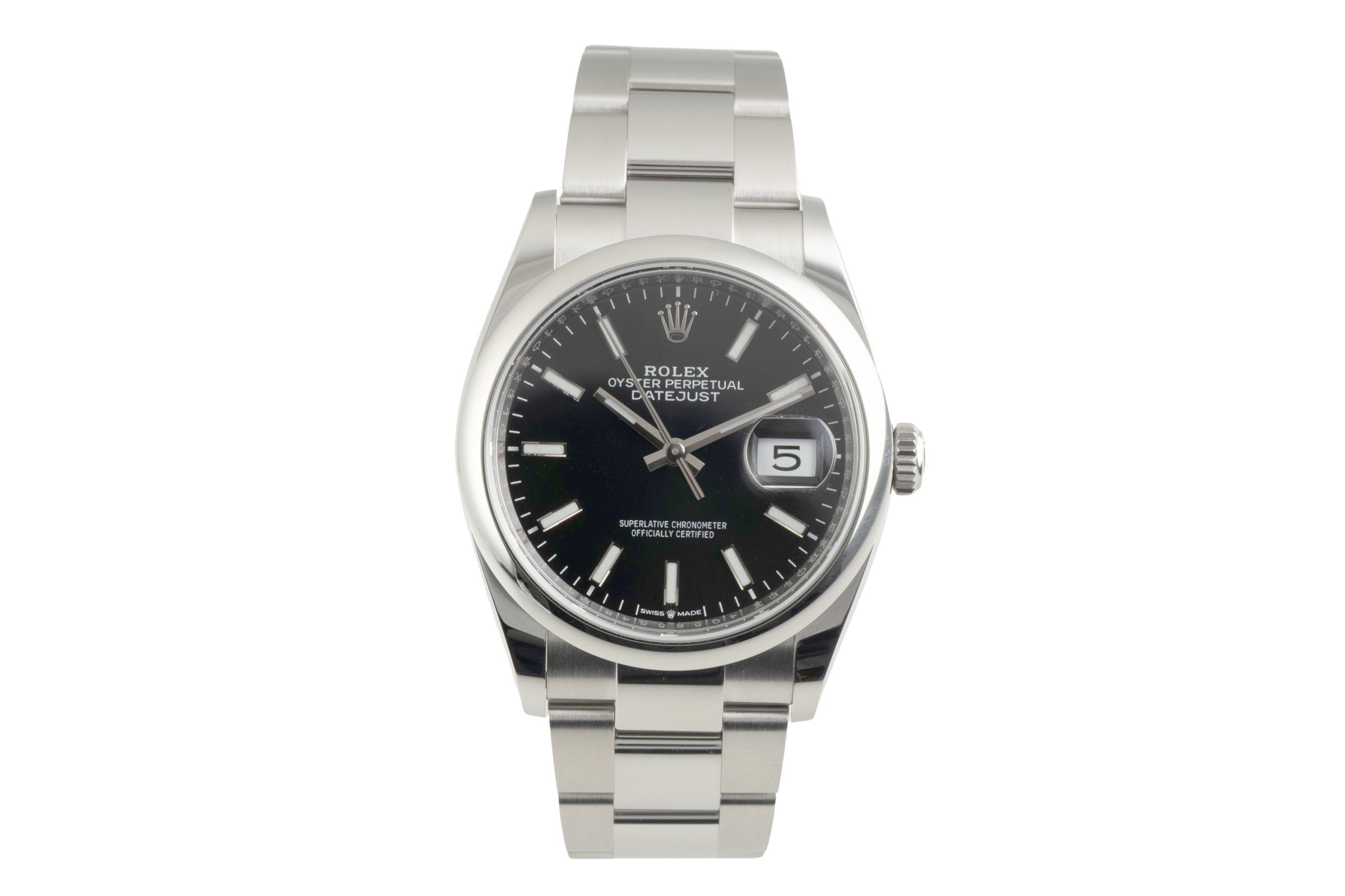 Rolex Datejust acier automatique montre pour hommes M126200-0004  [2603177]