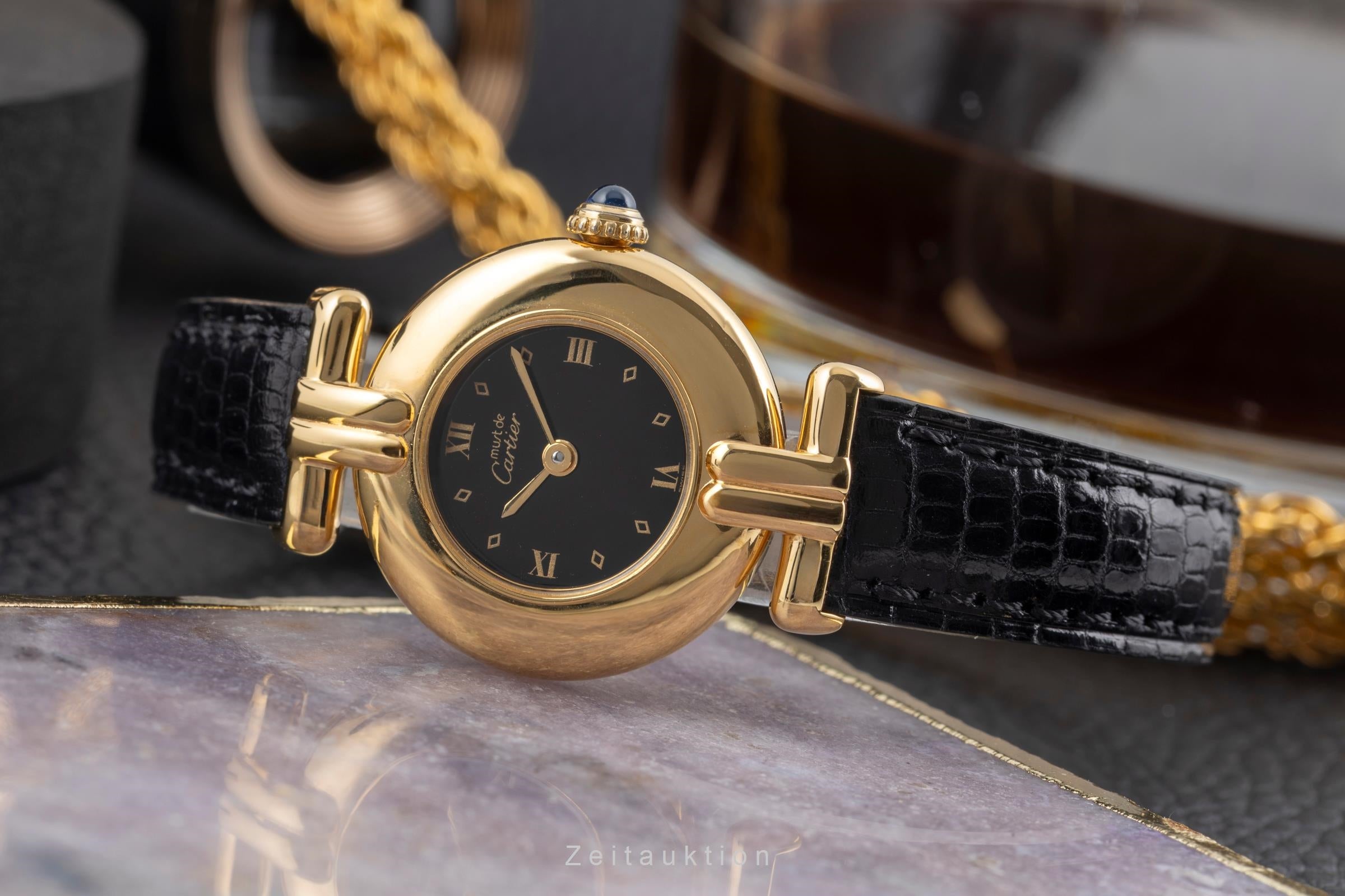 Cartier Vermeil silver-gilt quartz women's watch 590002  [2603180]