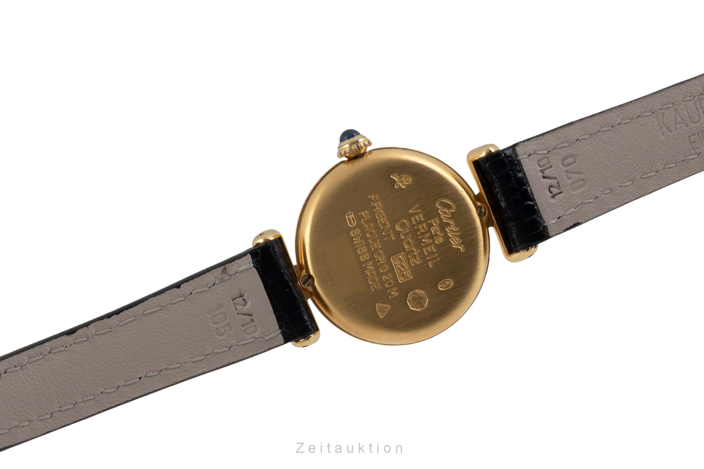 Cartier Vermeil silver-gilt quartz Kal. 90 Ref. 590002 | 2603180
