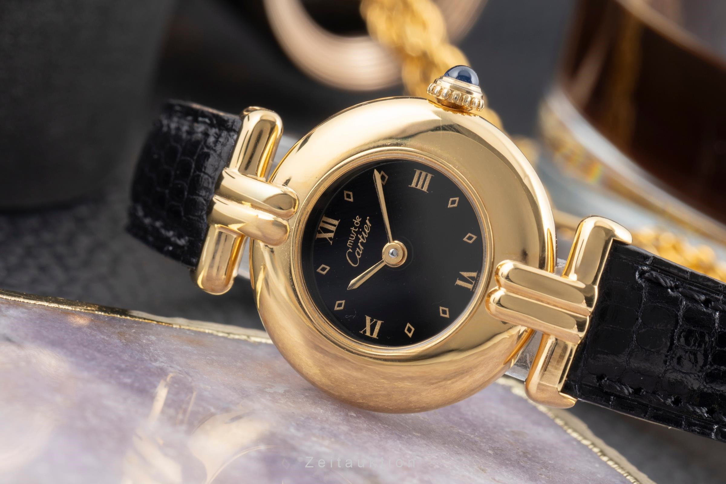 Cartier Vermeil silver-gilt quartz women's watch 590002  [2603180]
