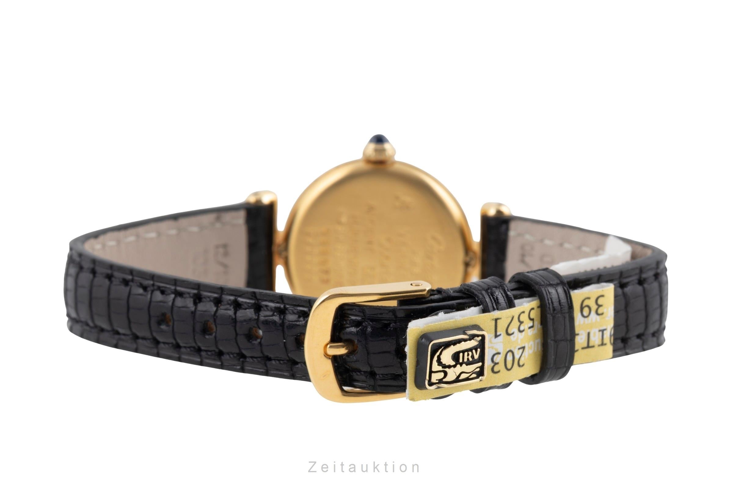 Cartier Vermeil silver-gilt quartz women's watch 590002  [2603180]