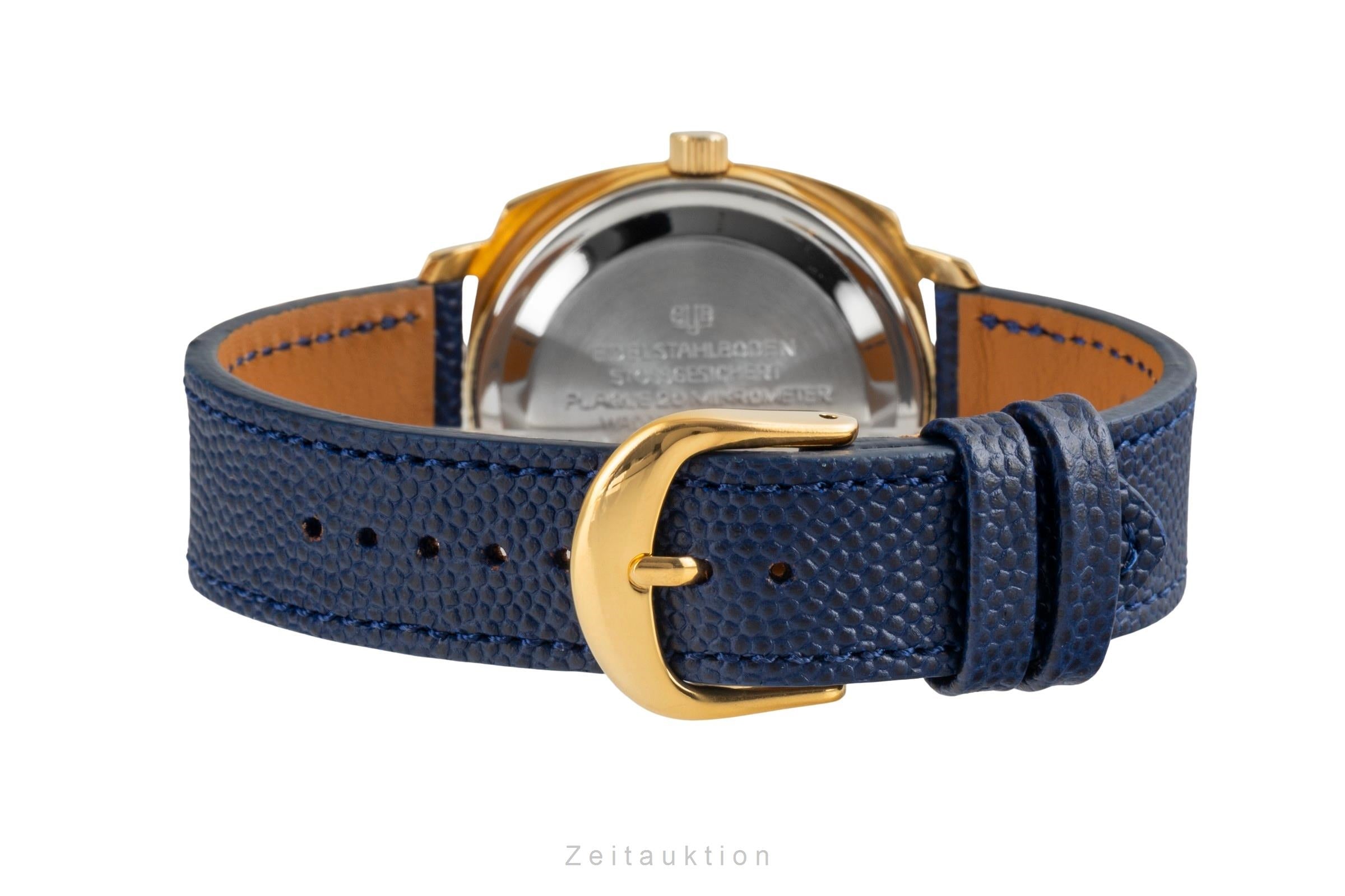 Glashütte Spezimatic latón bañado en oro automático reloj para caballeros Vintage  [2603181]