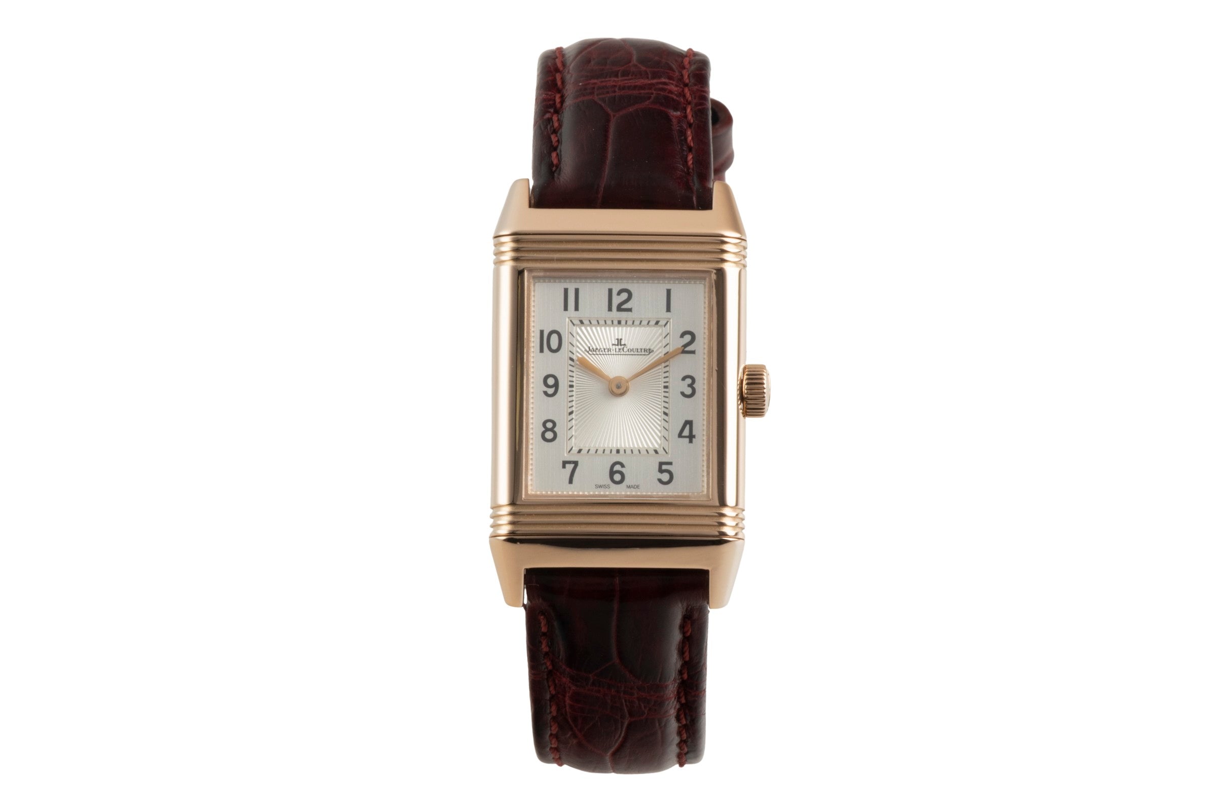 Jaeger LeCoultre Reverso Classic Monoface 18k Rotgold Ref. Q2602540 221.2.86 B&P [2603184]