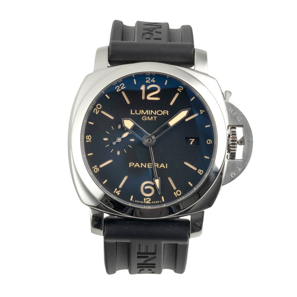 Panerai Luminor GMT acier automatique montre pour hommes PAM00531  [2603186]