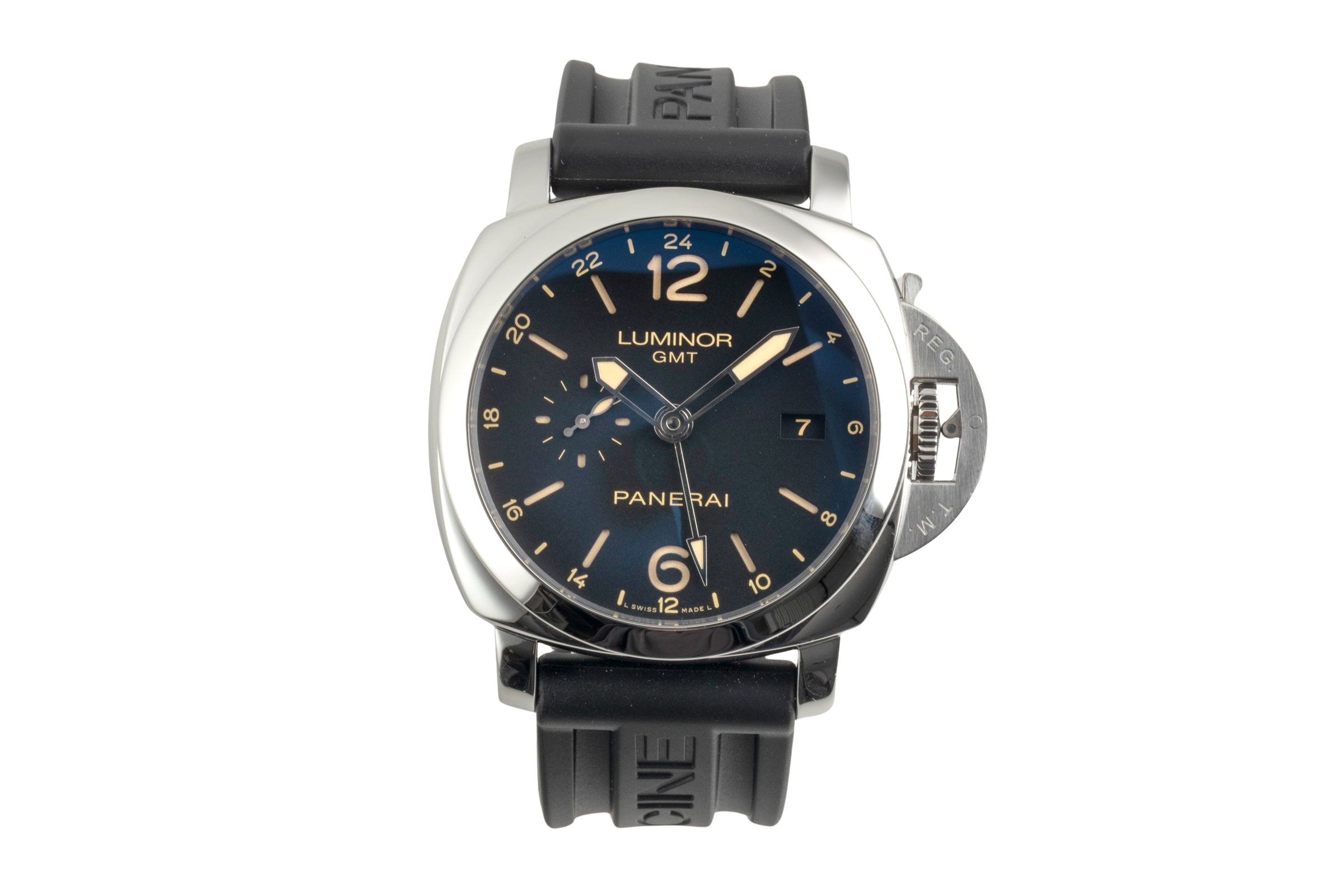 Panerai Luminor GMT acciaio automatismo orologio da uomo PAM00531  [2603186]