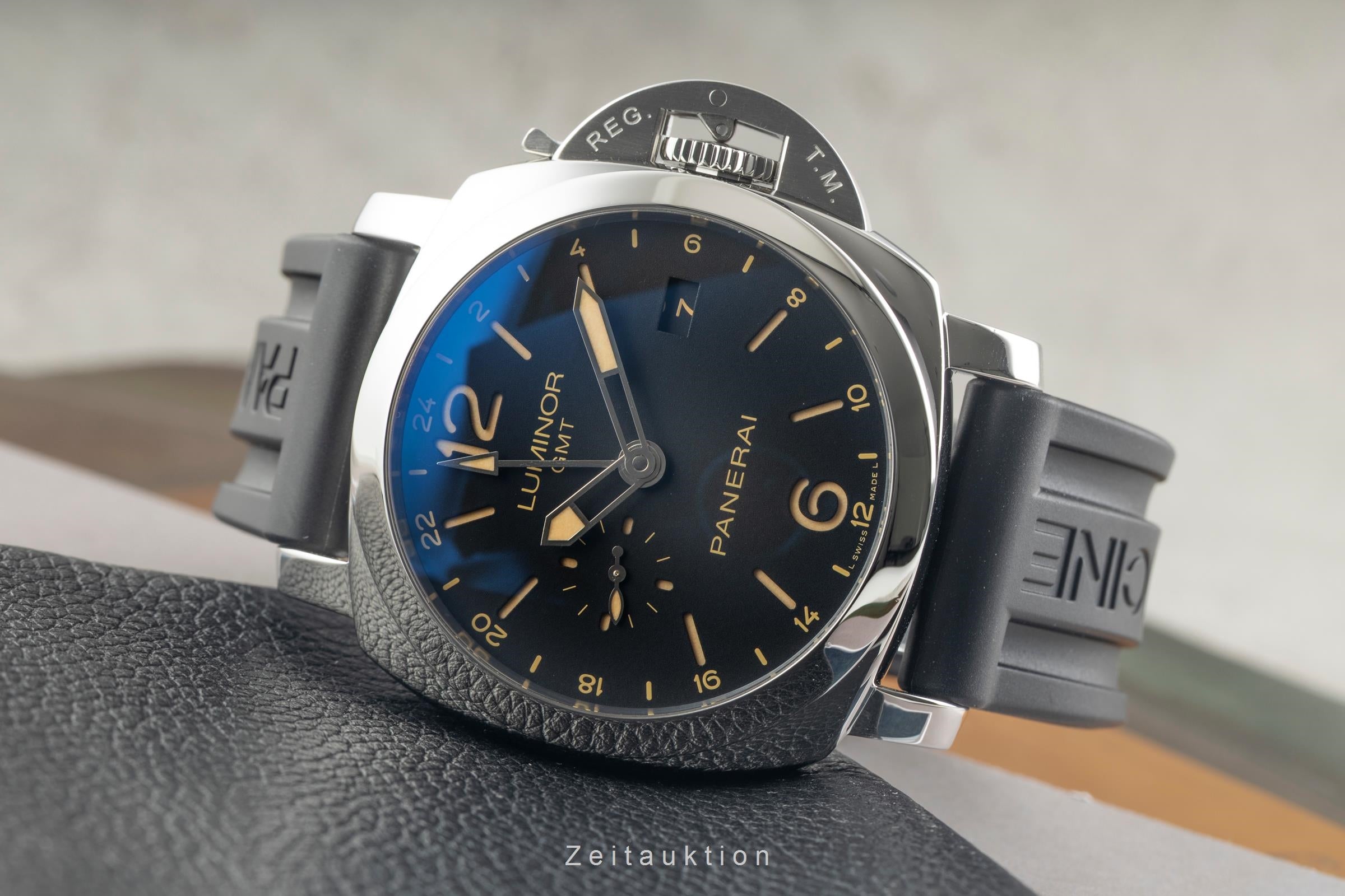 Panerai Luminor GMT acier automatique montre pour hommes PAM00531  [2603186]