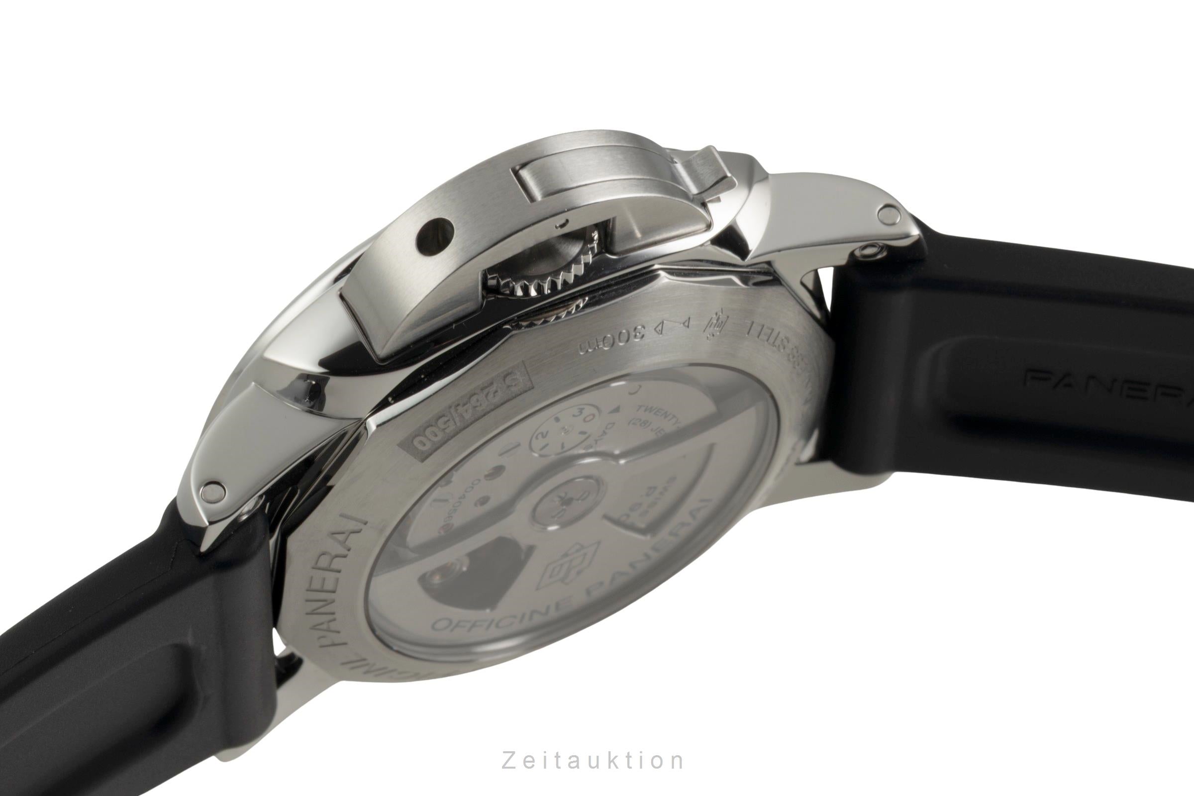 Panerai Luminor GMT acier automatique montre pour hommes PAM00531  [2603186]