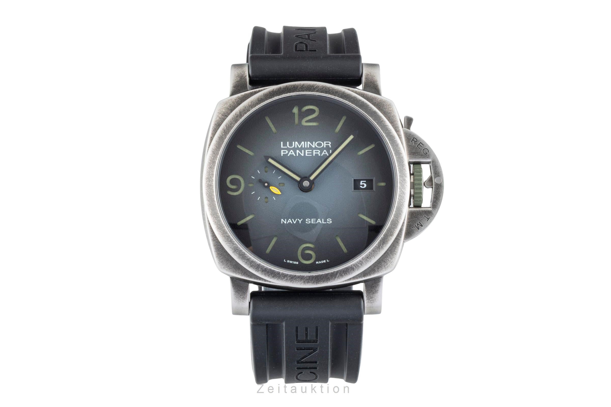 Panerai Luminor Marina acciaio automatismo orologio da uomo PAM01412  [2603190]