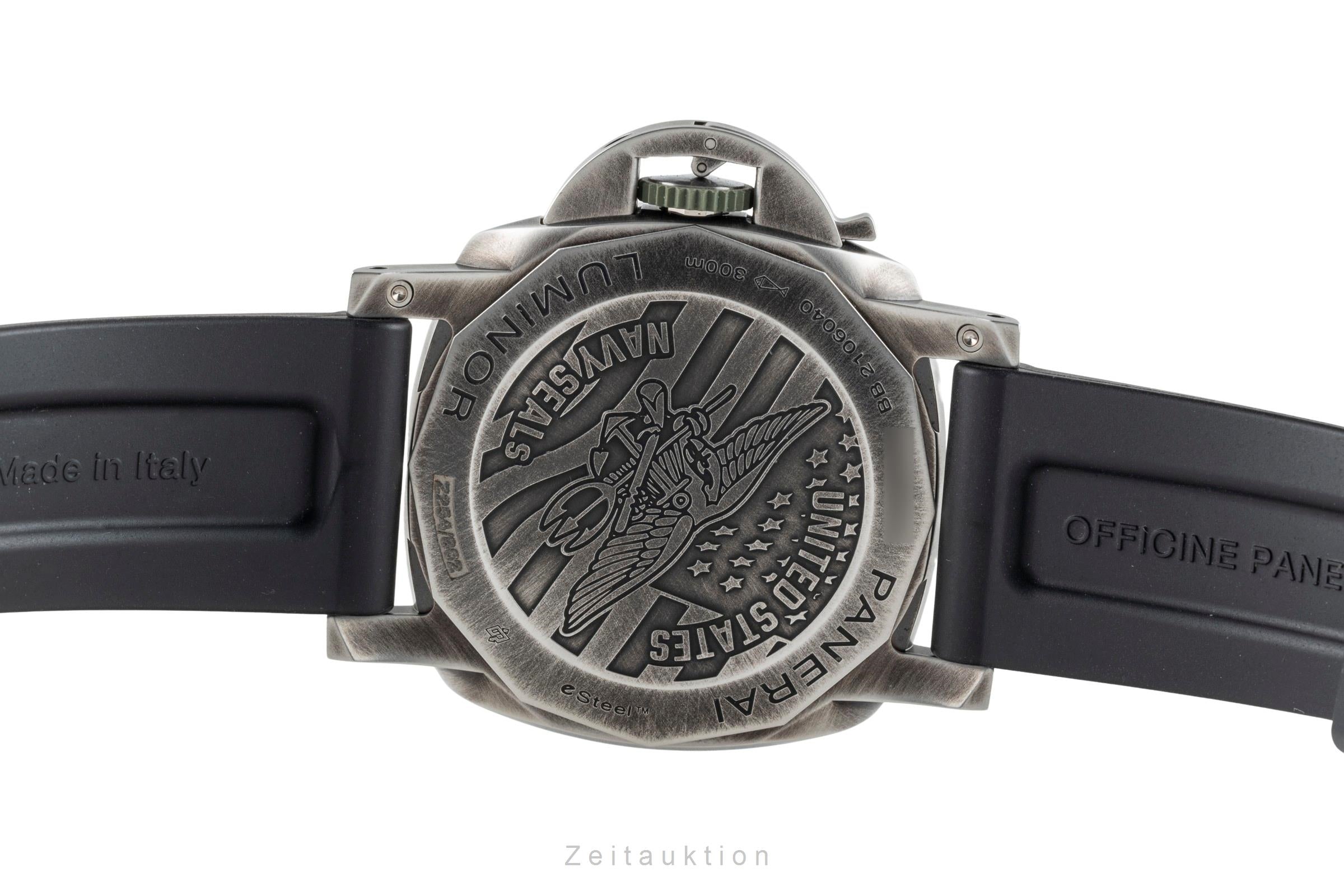 Panerai Luminor Marina acciaio automatismo orologio da uomo PAM01412  [2603190]