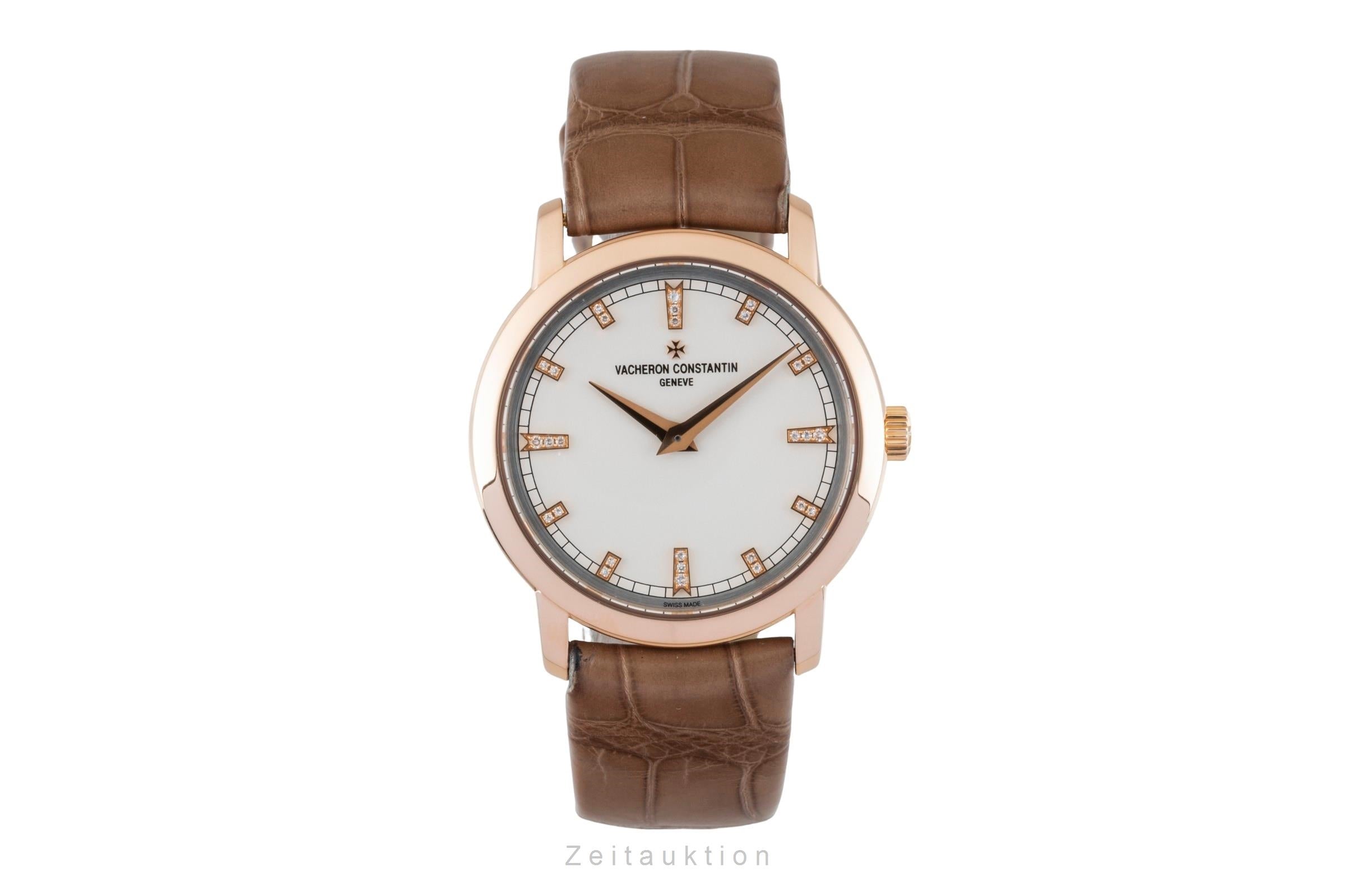 Vacheron & Constantin Traditionnelle oro rosado de 18 quilates cuarzo reloj para damas  25155/000R-9585 LP: 14600EUR  [2603193]