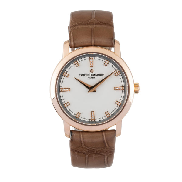 Vacheron & Constantin Traditionnelle oro rosado de 18 quilates cuarzo reloj para damas  25155/000R-9585 LP: 14600EUR  [2603193]