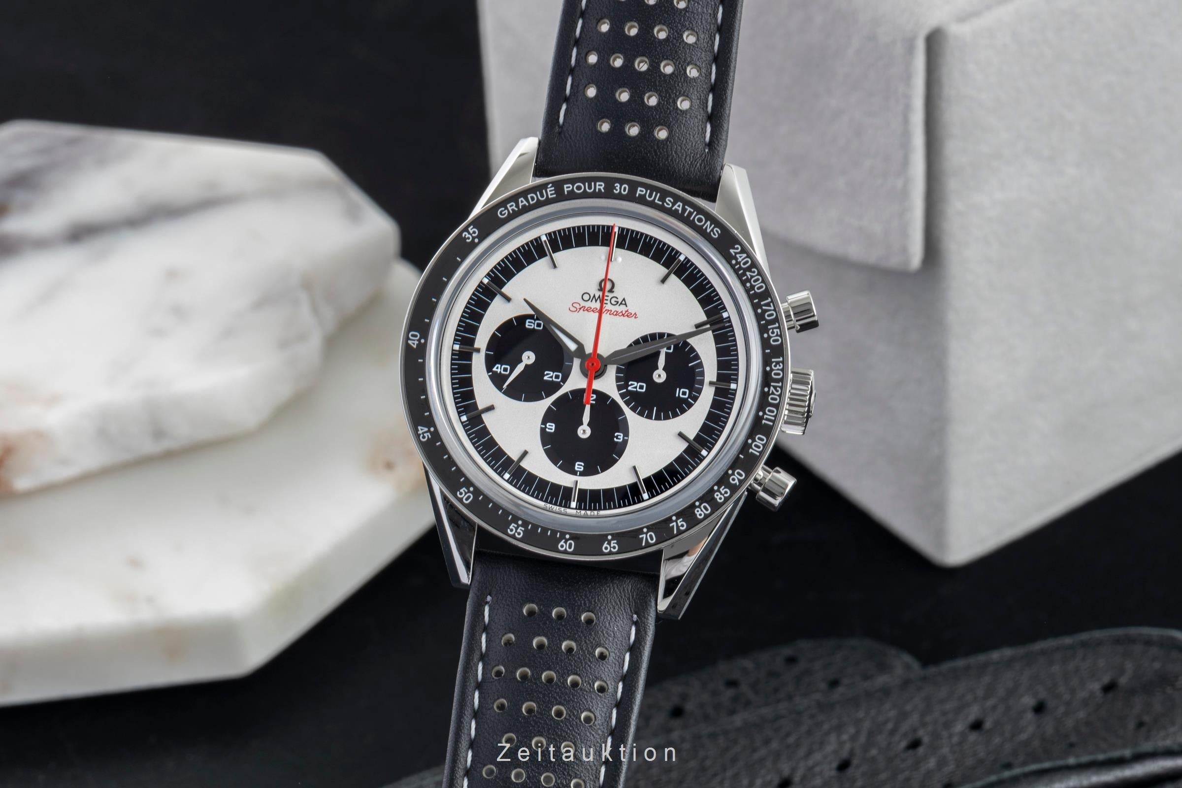 Omega Speedmaster Chronograph Stahl Handaufzug Ref. 311.32.40.30.02.001 B&P  [2603195]