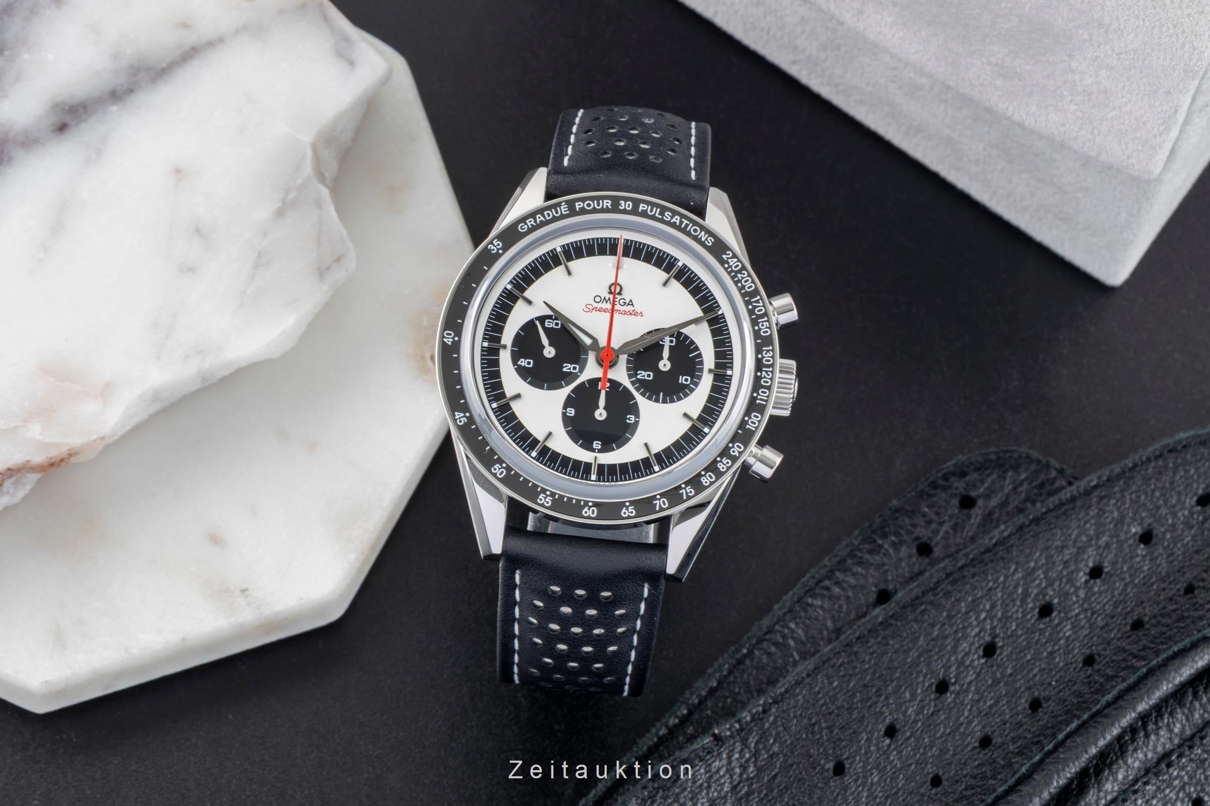Omega Speedmaster Chronograph Stahl Handaufzug Ref. 311.32.40.30.02.001 B&P  [2603195]
