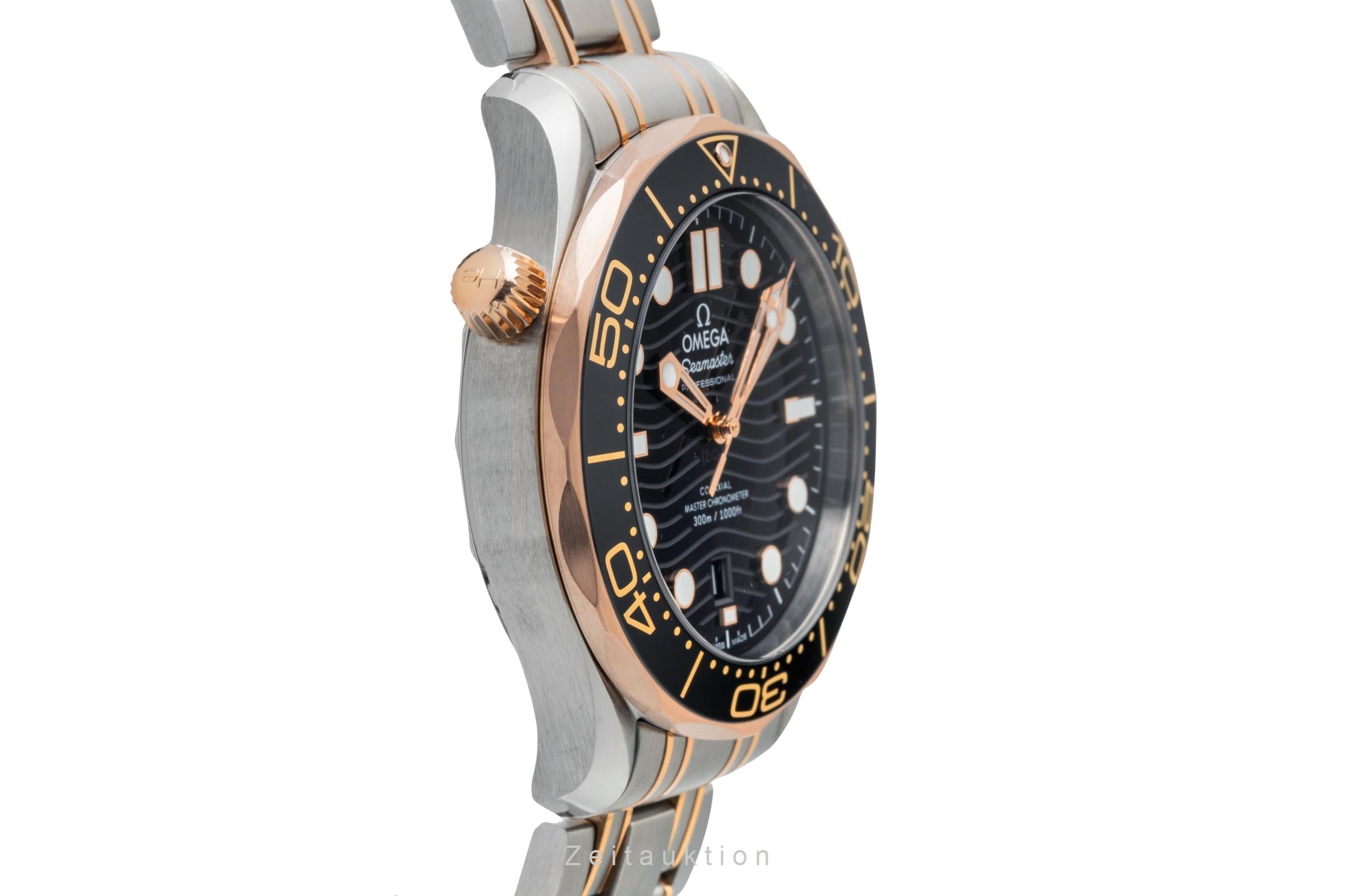Omega Seamaster steel / gold automatic men's watch 210.20.42.20.01.001 LP: 14200EUR  [2603196]