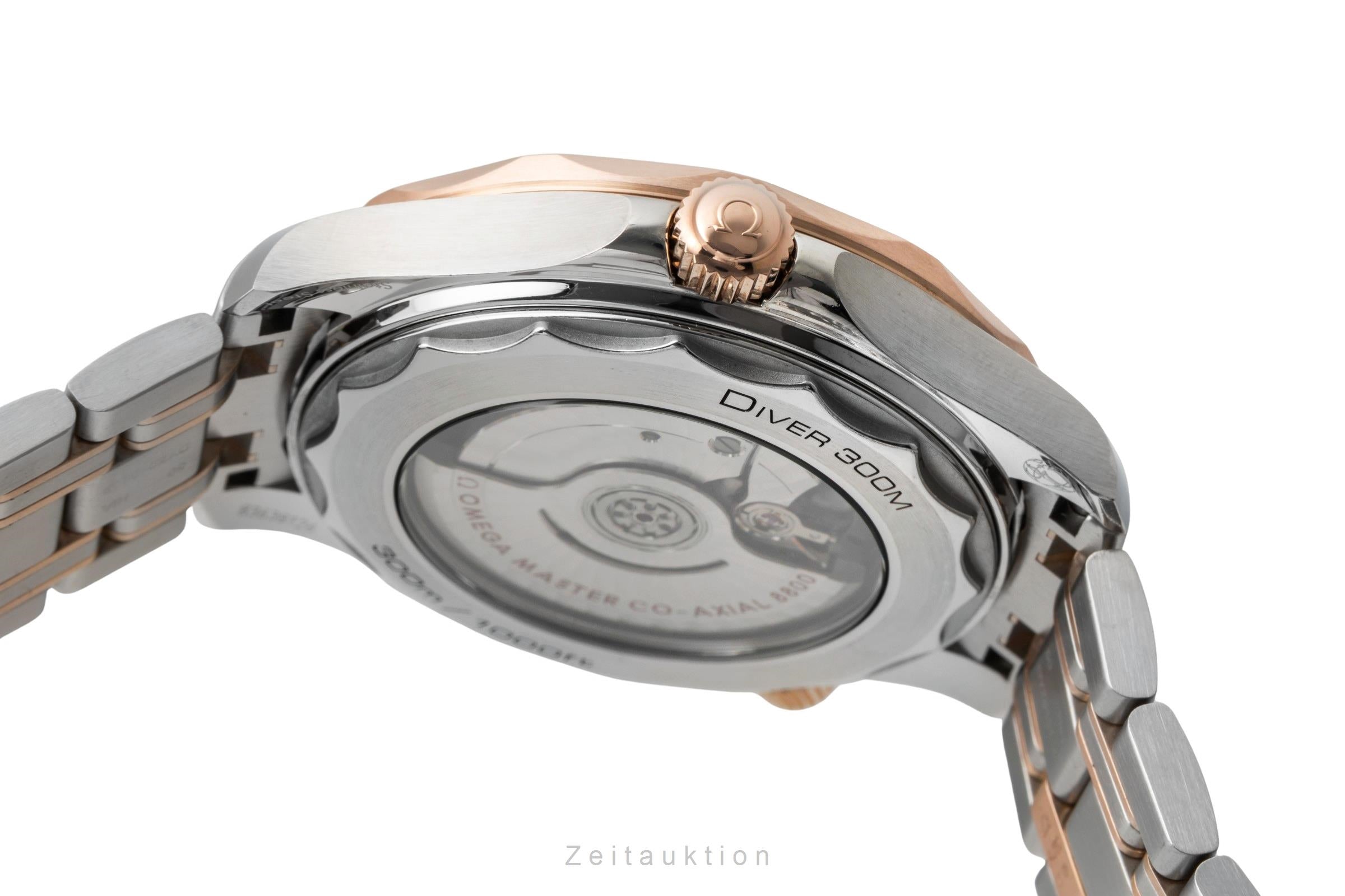 Omega Seamaster steel / gold automatic men's watch 210.20.42.20.01.001 LP: 14200EUR  [2603196]
