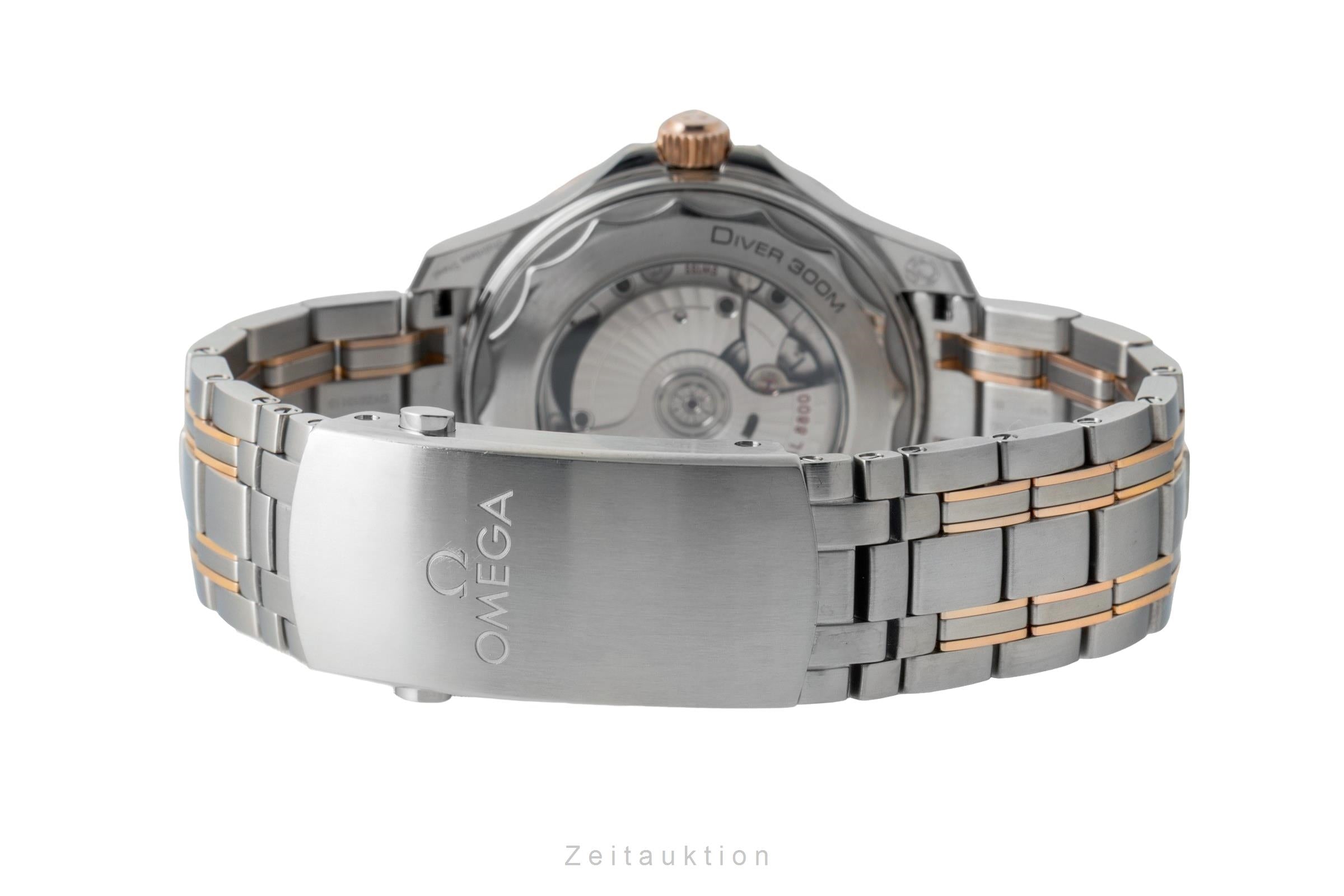 Omega Seamaster steel / gold automatic men's watch 210.20.42.20.01.001 LP: 14200EUR  [2603196]