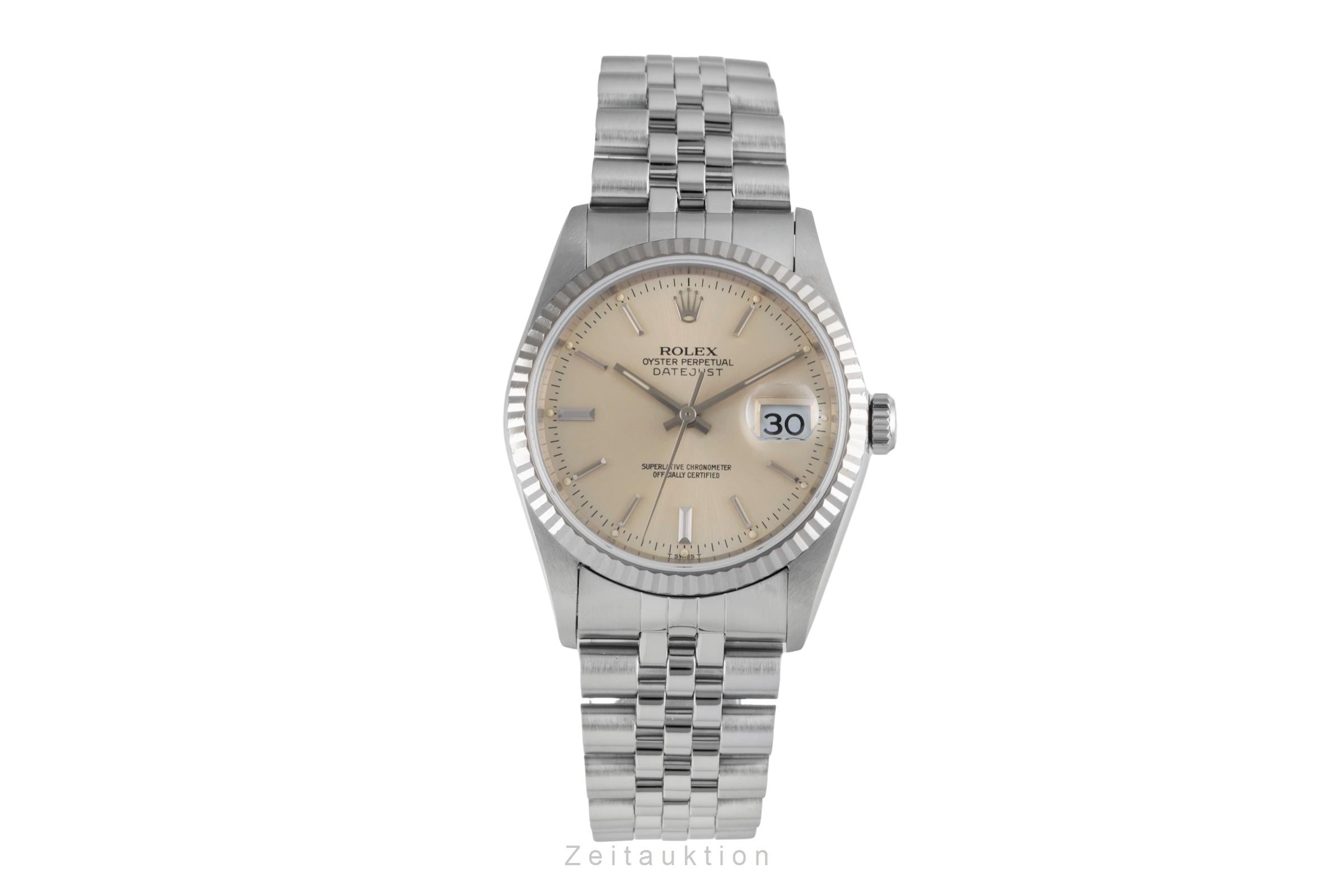 Rolex Datejust acero / oro automático reloj para caballeros 16234  [2603198]