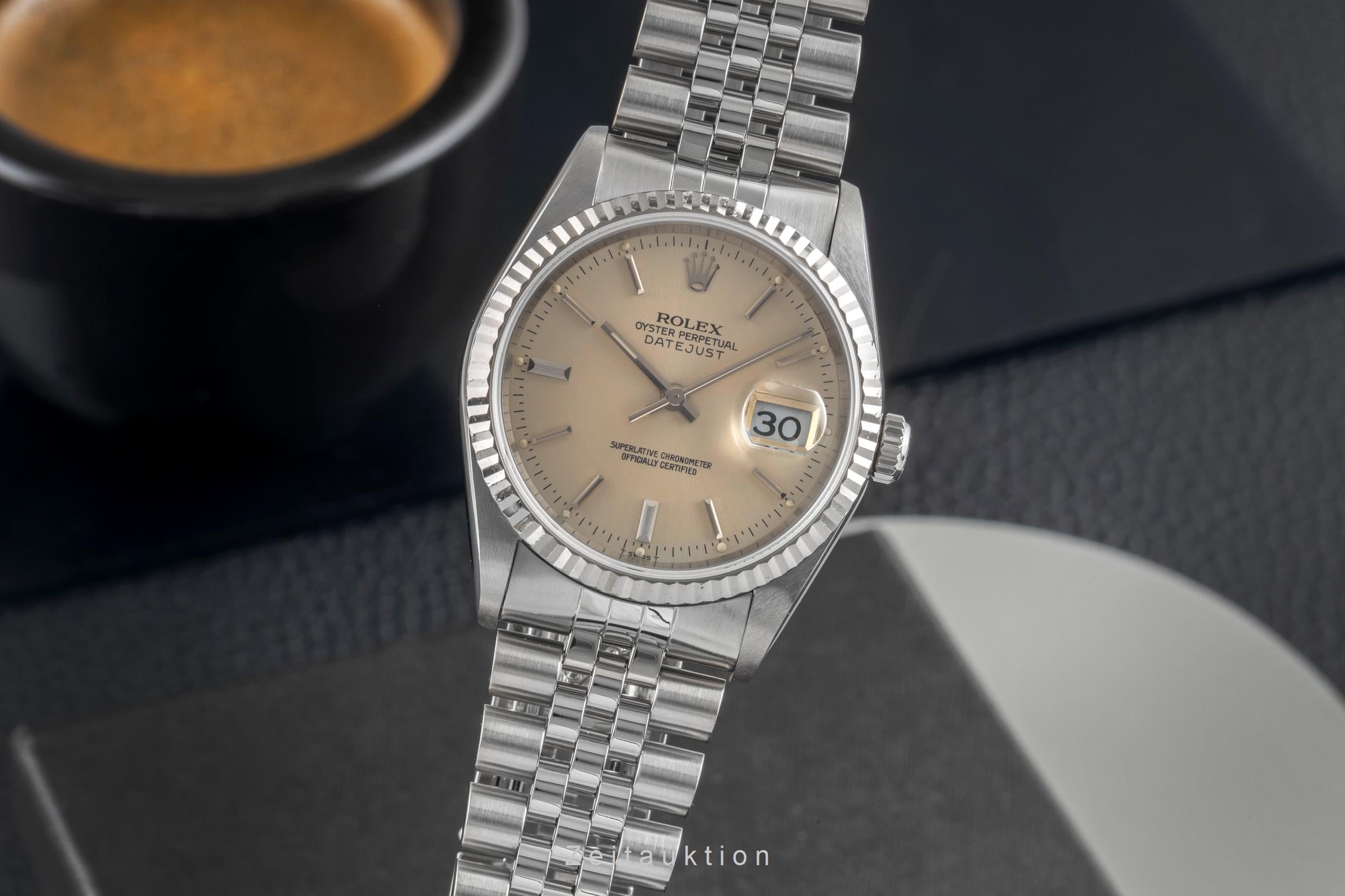 Rolex Datejust acero / oro automático reloj para caballeros 16234  [2603198]