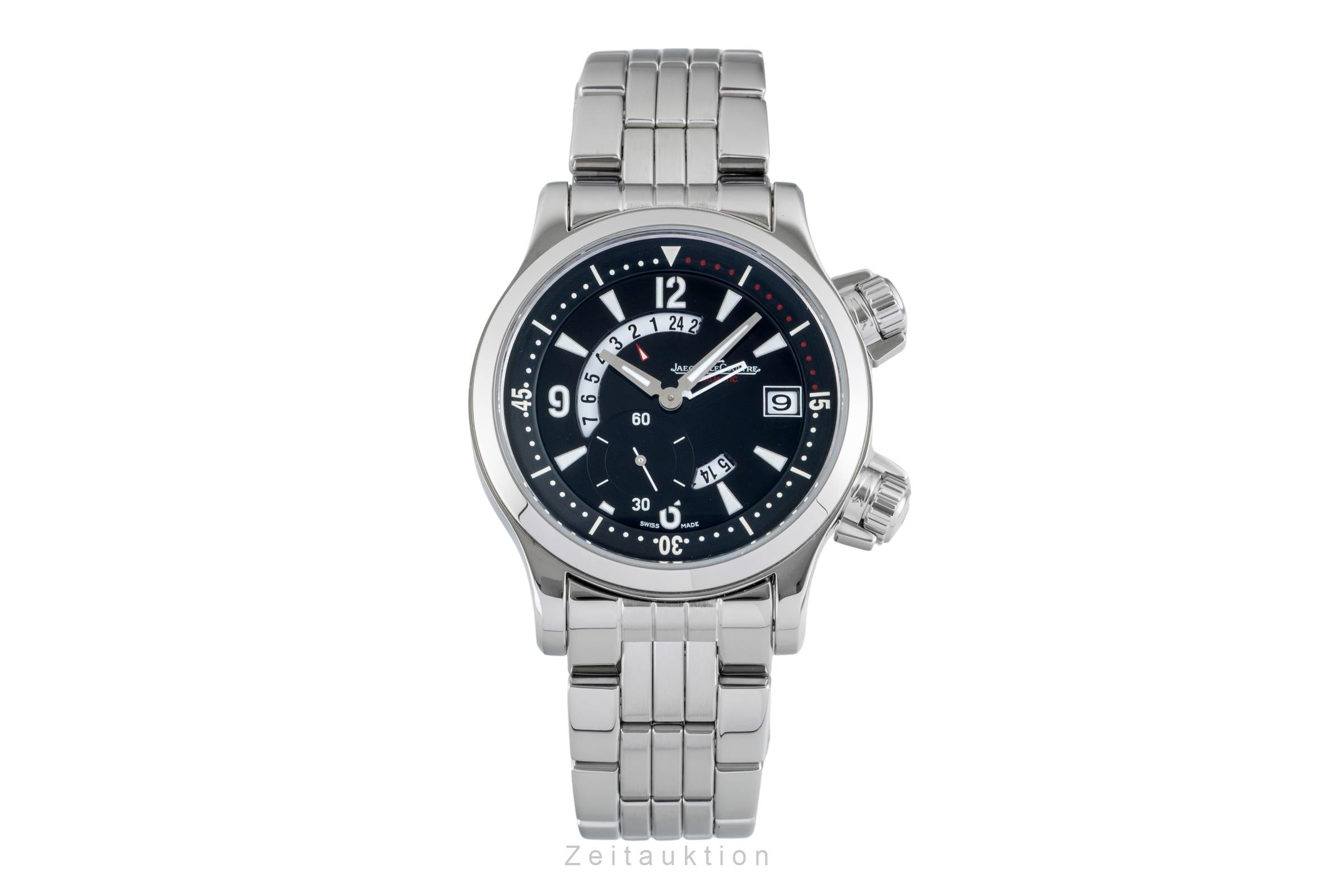 Jaeger LeCoultre Master Compressor acier automatique montre pour hommes 146.8.02  [2603200]