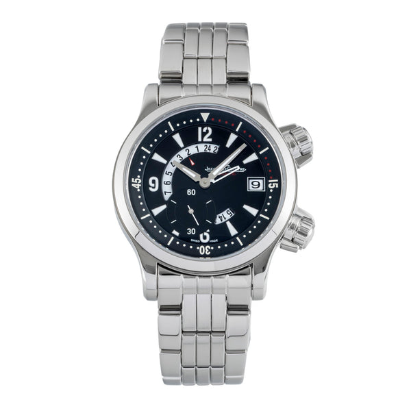 Jaeger LeCoultre Master Compressor acier automatique montre pour hommes 146.8.02  [2603200]