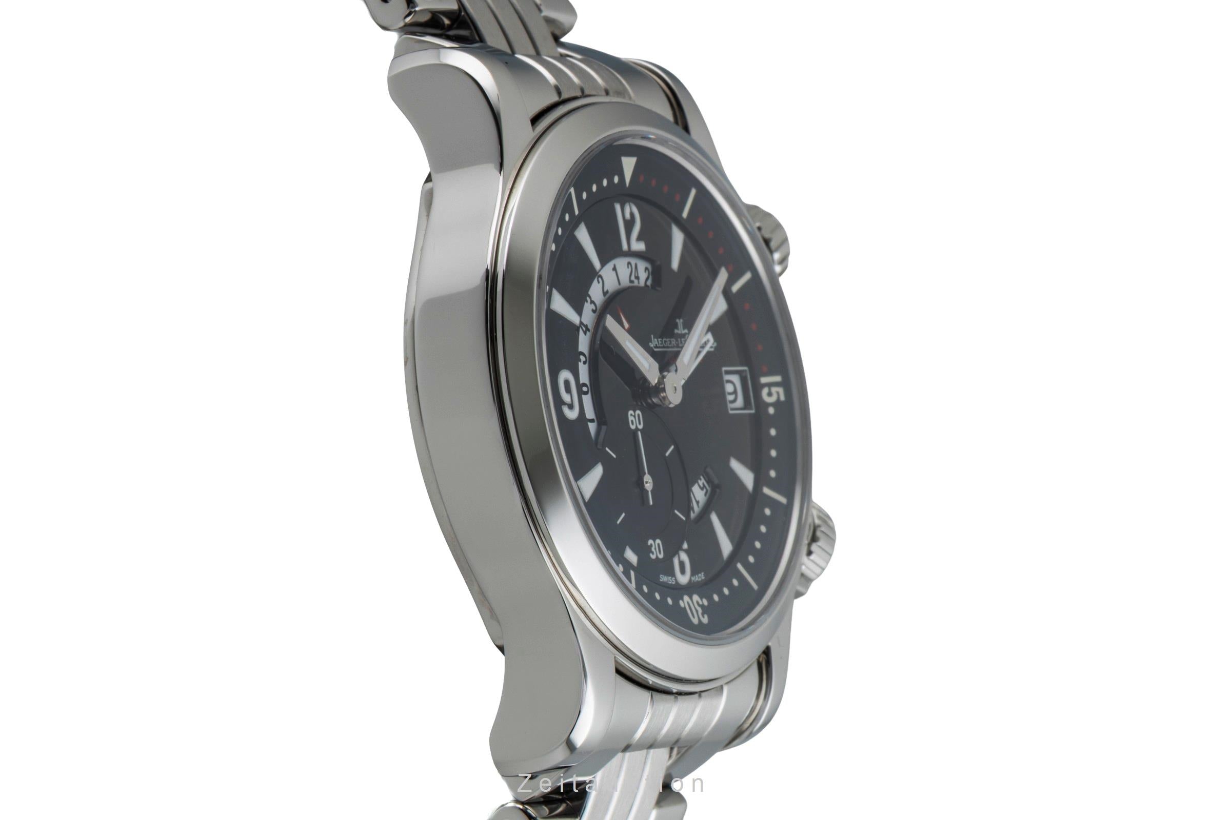Jaeger LeCoultre Master Compressor acier automatique montre pour hommes 146.8.02  [2603200]
