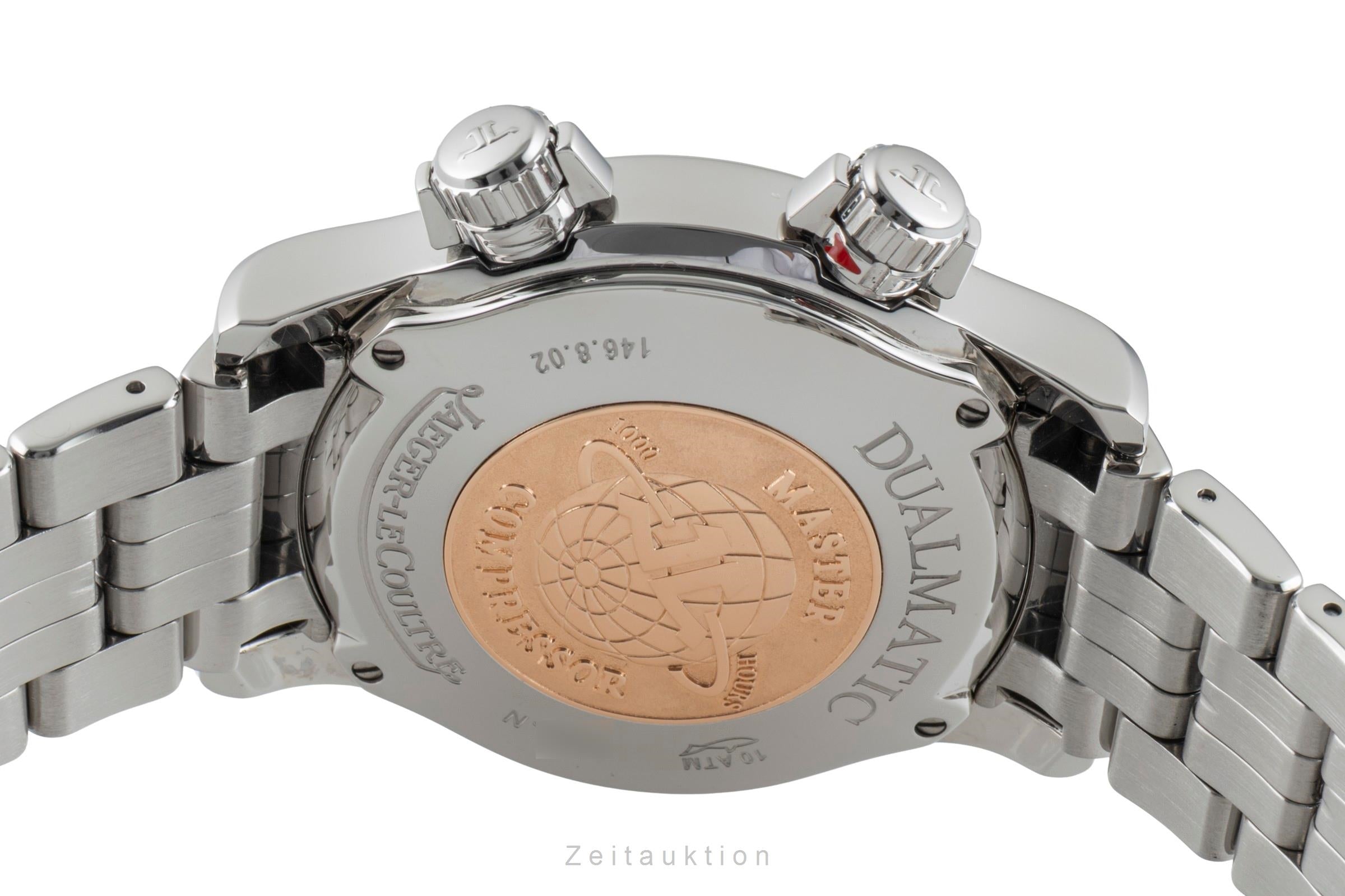 Jaeger LeCoultre Master Compressor acier automatique montre pour hommes 146.8.02  [2603200]
