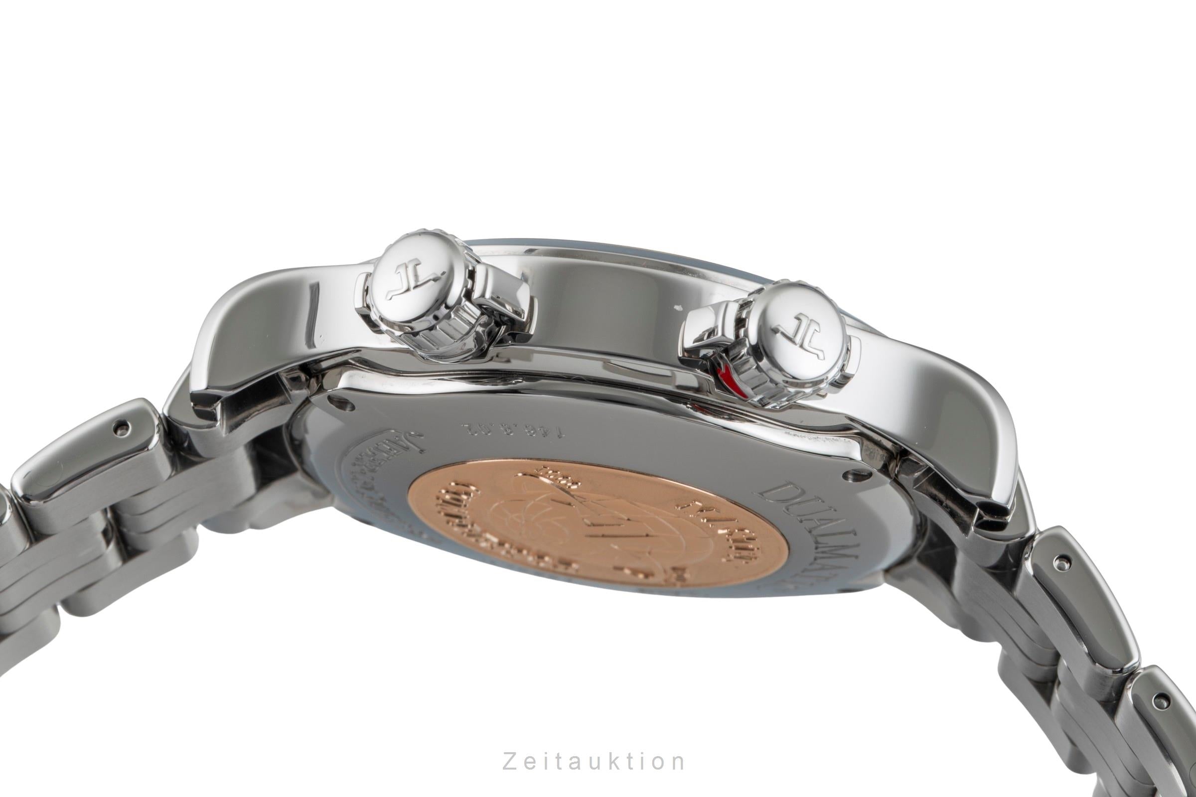 Jaeger LeCoultre Master Compressor acier automatique montre pour hommes 146.8.02  [2603200]