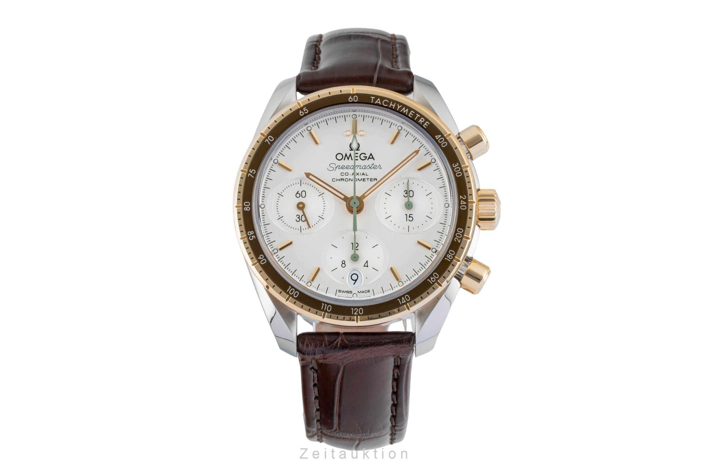 Omega Speedmaster chronographe acier / or  automatique montre pour hommes 324.23.38.50.02.001  [2603201]