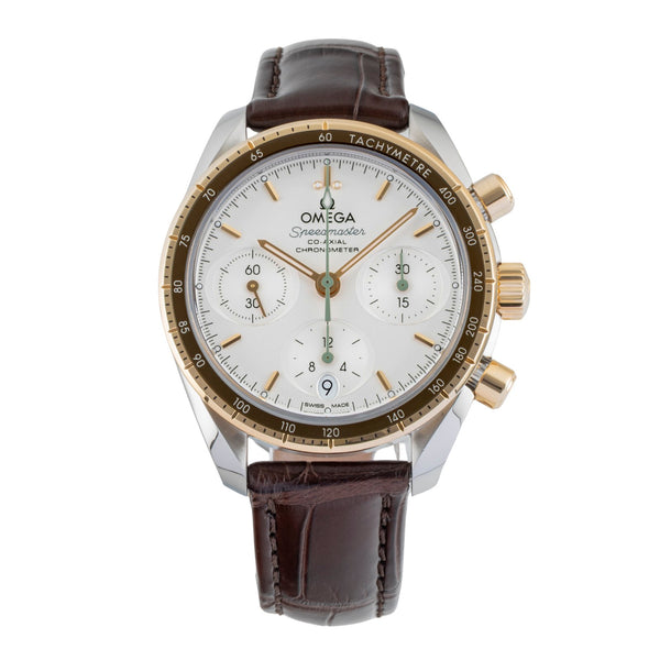 Omega Speedmaster chronographe acier / or  automatique montre pour hommes 324.23.38.50.02.001  [2603201]