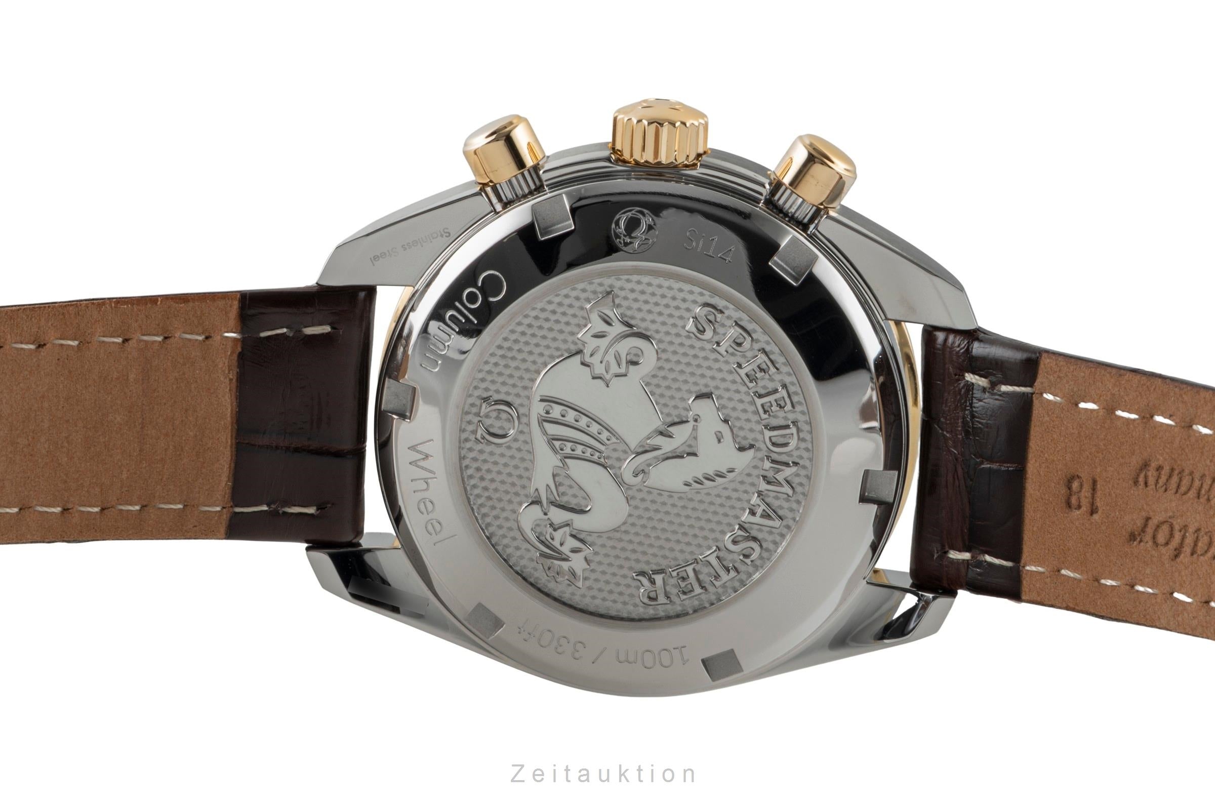 Omega Speedmaster chronographe acier / or  automatique montre pour hommes 324.23.38.50.02.001  [2603201]