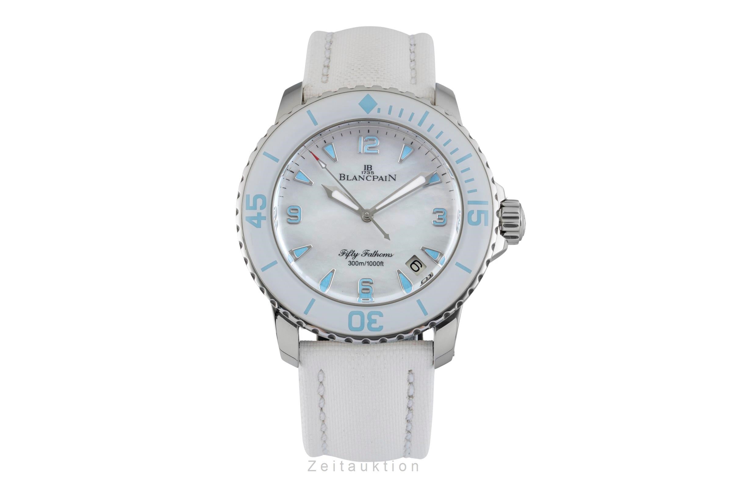 Blancpain Fifty Fathoms Stahl Automatik Ref. 5015A-1144-52A Box & Papiere 2018 [2603202]