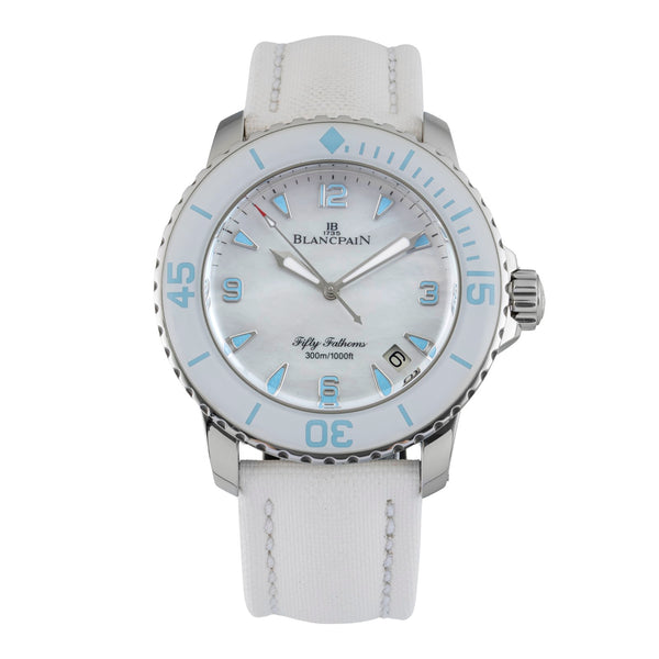 Blancpain Fifty Fathoms Stahl Automatik Ref. 5015A-1144-52A Box & Papiere 2018 [2603202]