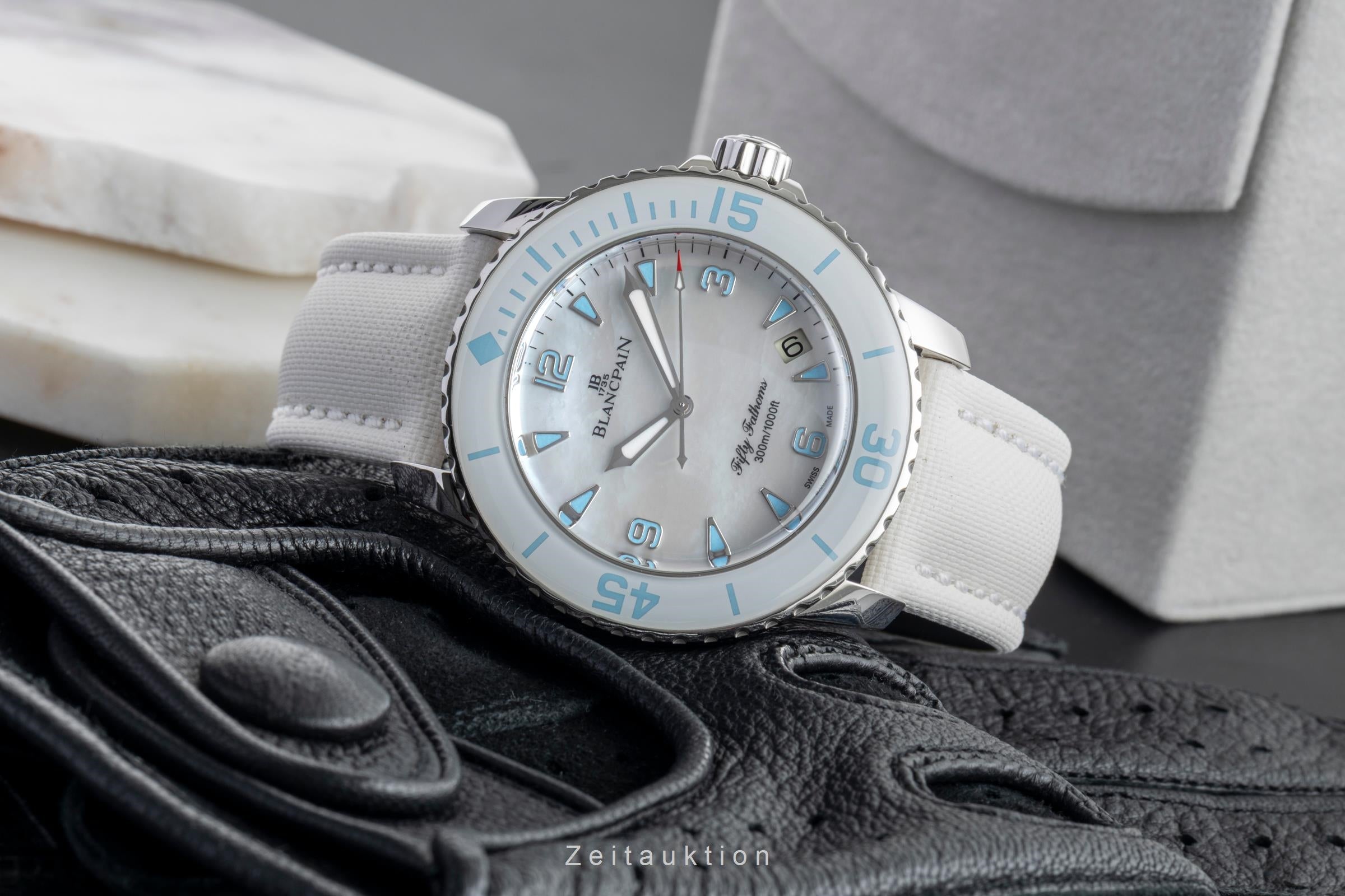 Blancpain Fifty Fathoms Stahl Automatik Ref. 5015A-1144-52A Box & Papiere 2018 [2603202]
