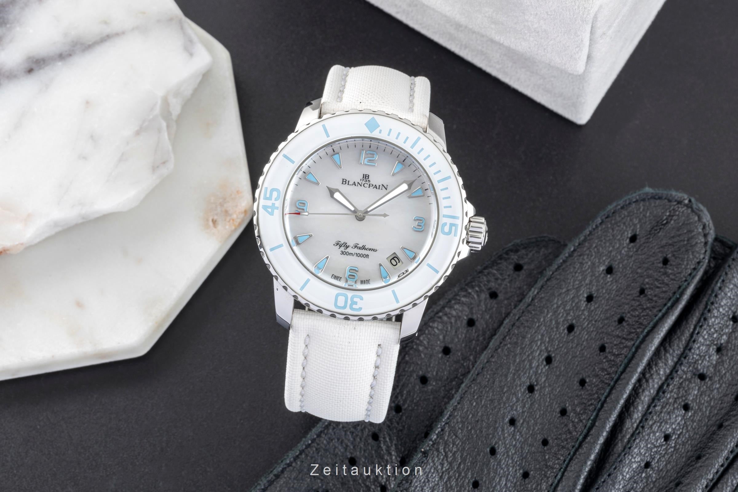 Blancpain Fifty Fathoms Stahl Automatik Ref. 5015A-1144-52A Box & Papiere 2018 [2603202]