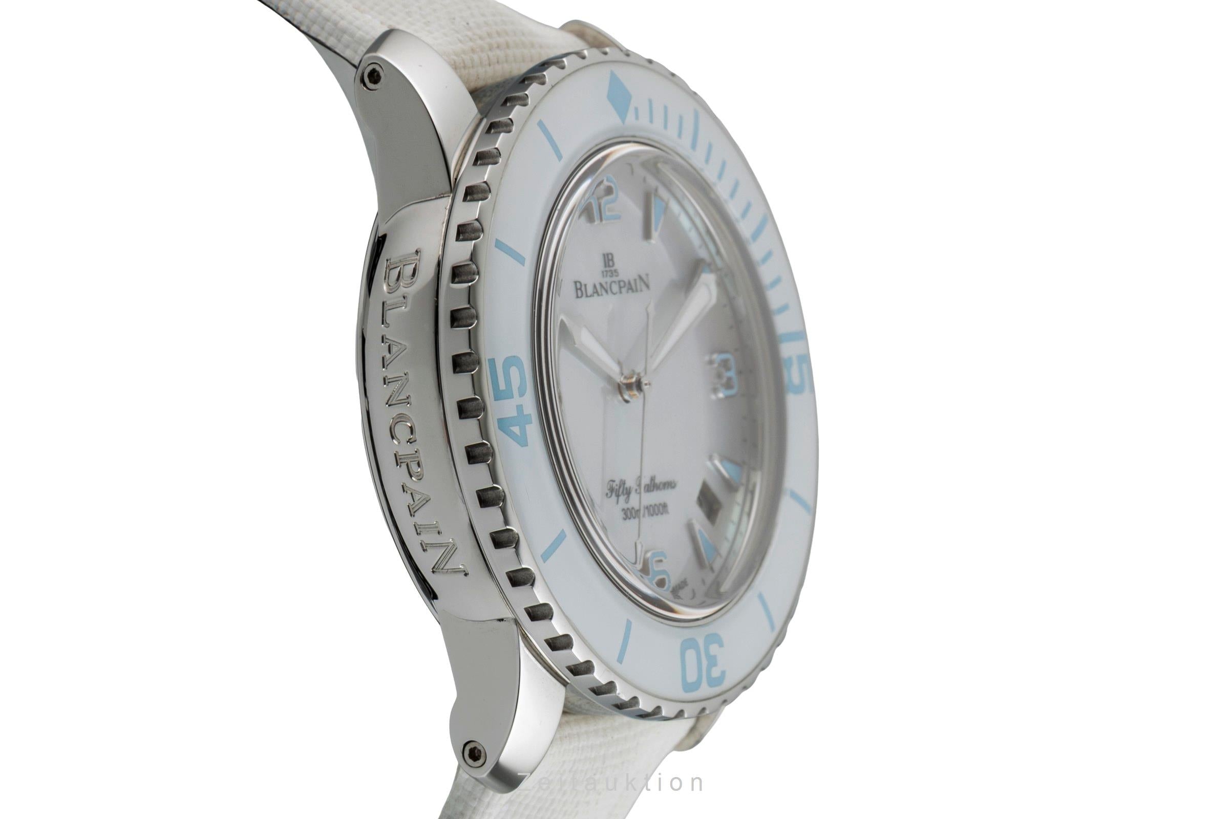 Blancpain Fifty Fathoms Stahl Automatik Ref. 5015A-1144-52A Box & Papiere 2018 [2603202]
