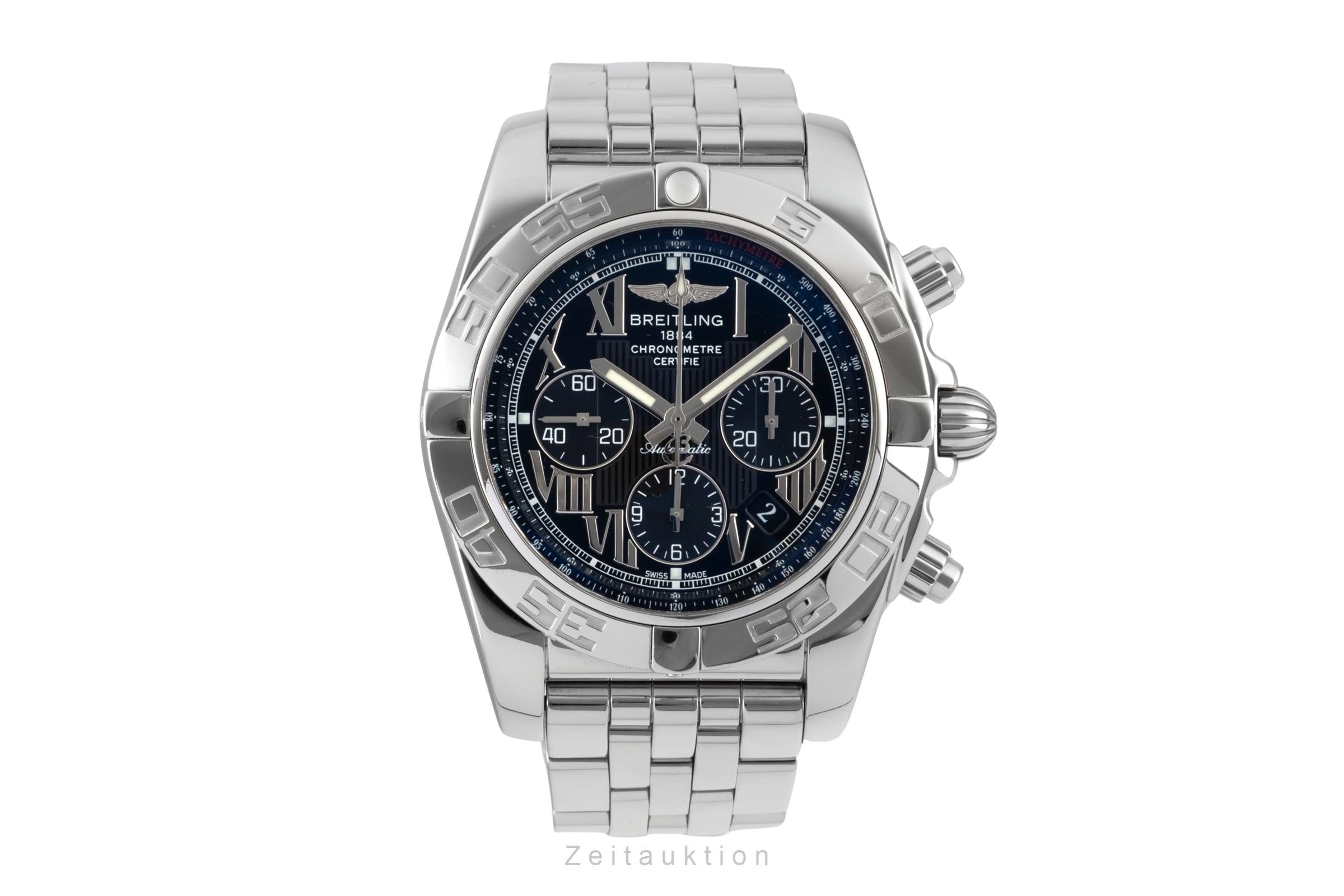 Breitling Chronomat 44 cronografo acciaio automatismo orologio da uomo AB0110  [2603203]