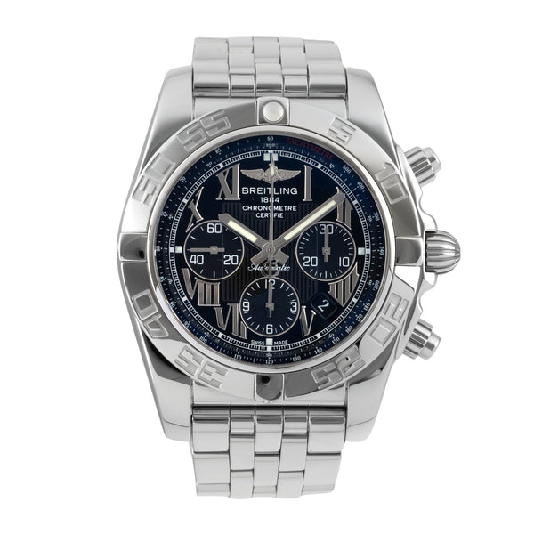 Breitling Chronomat 44 cronografo acciaio automatismo orologio da uomo AB0110  [2603203]