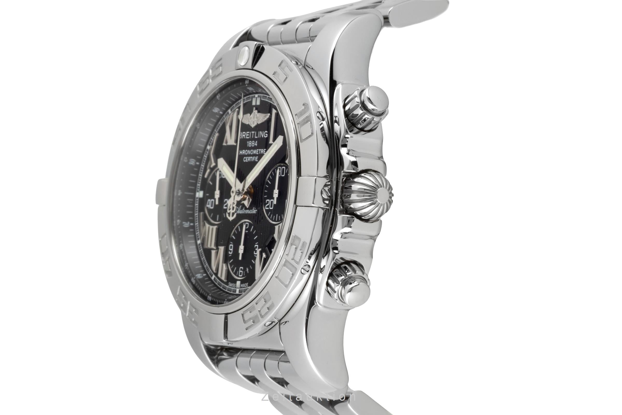 Breitling Chronomat 44 cronografo acciaio automatismo orologio da uomo AB0110  [2603203]