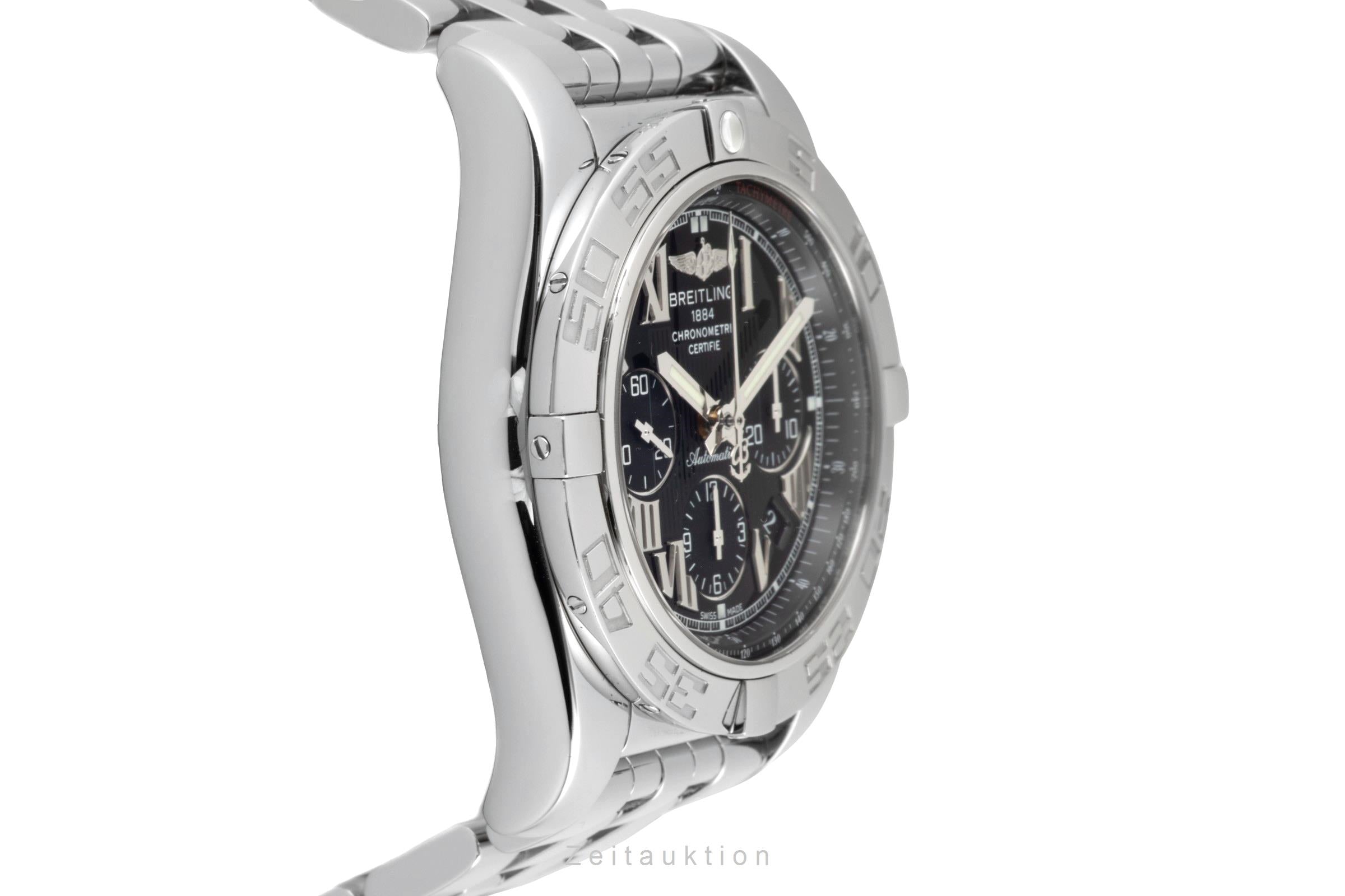 Breitling Chronomat 44 cronografo acciaio automatismo orologio da uomo AB0110  [2603203]