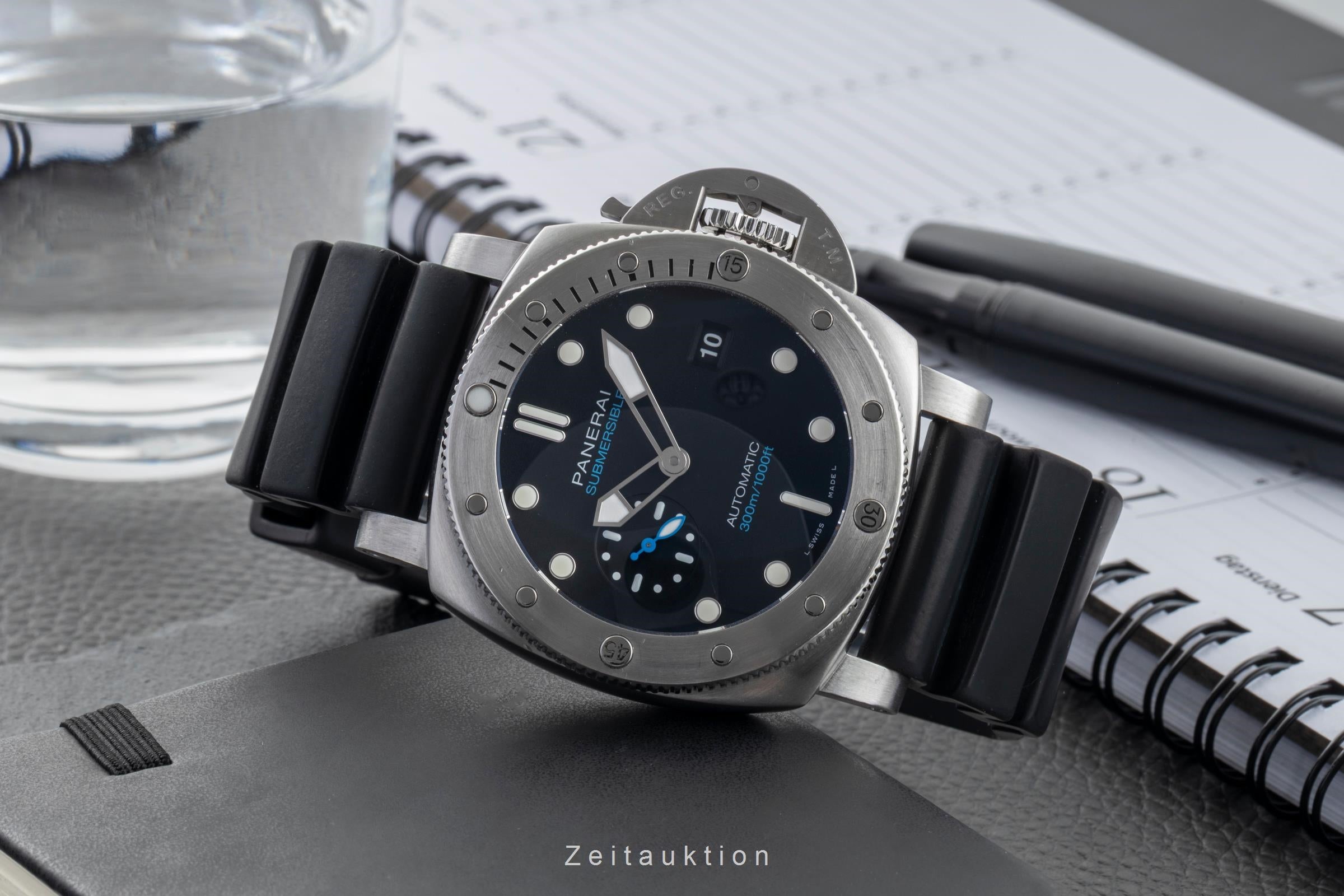 Panerai Submersible acero automático reloj para caballeros PAM01229  [2603204]