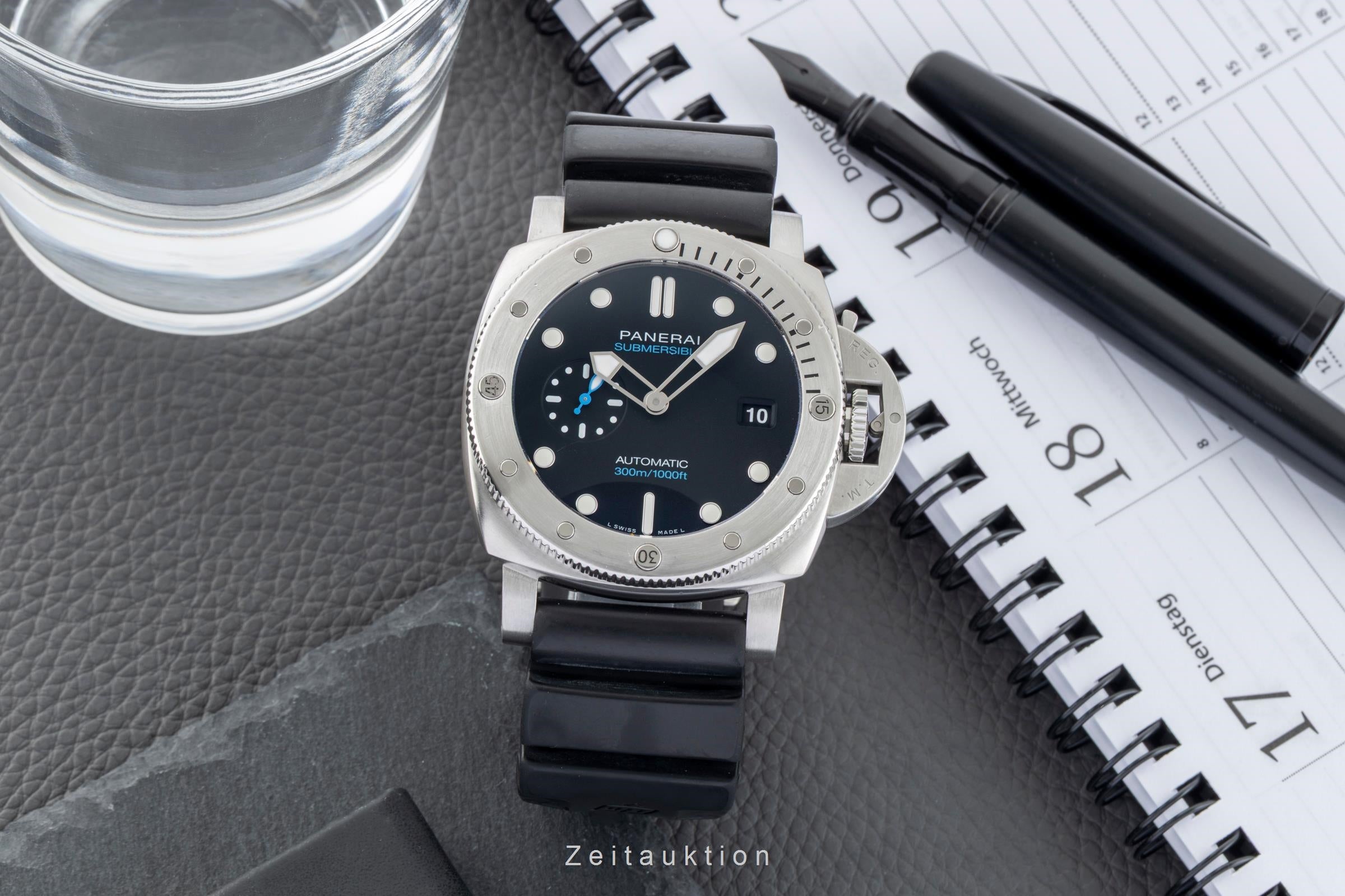 Panerai Submersible acero automático reloj para caballeros PAM01229  [2603204]