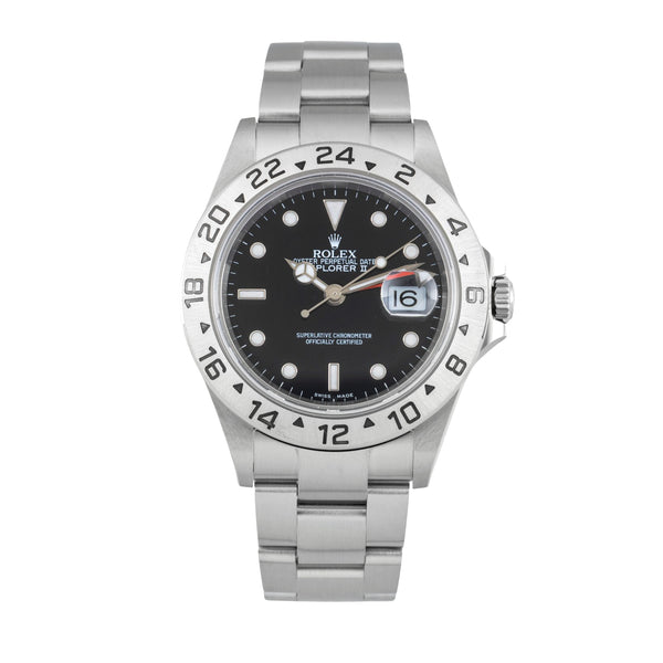 Rolex Explorer II steel automatic men's watch 16570  [2603205]
