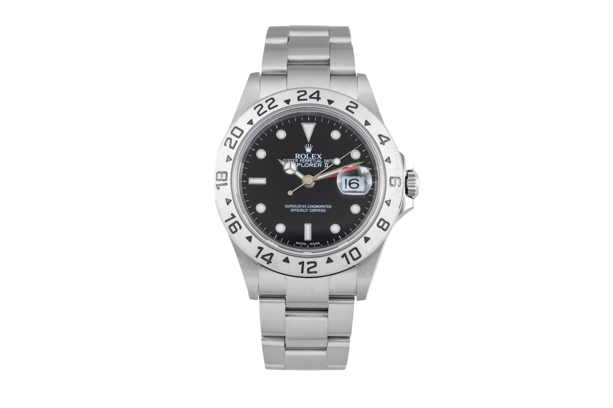 Rolex Explorer II acciaio automatismo orologio da uomo 16570  [2603205]