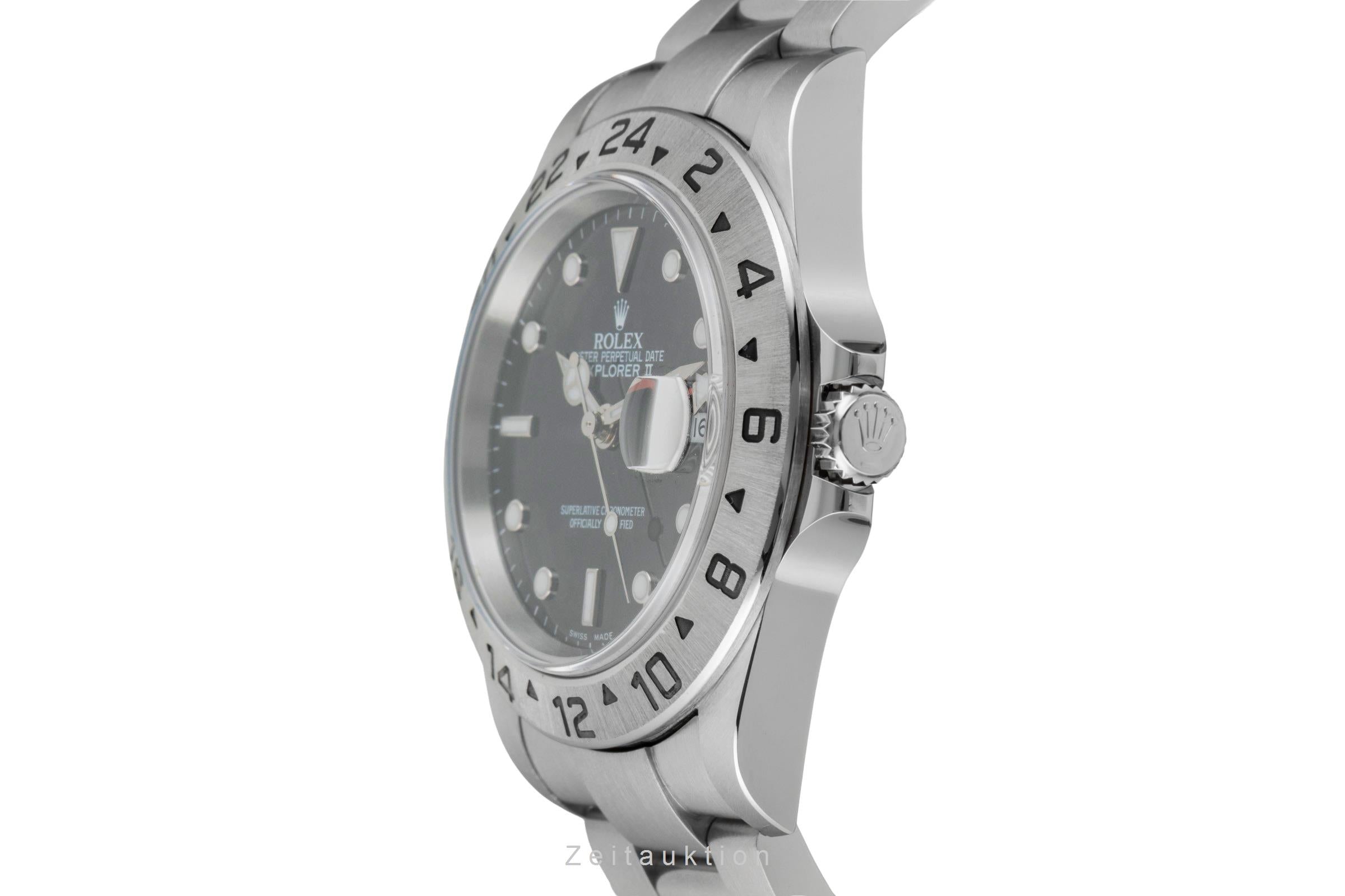 Rolex Explorer II steel automatic men's watch 16570  [2603205]