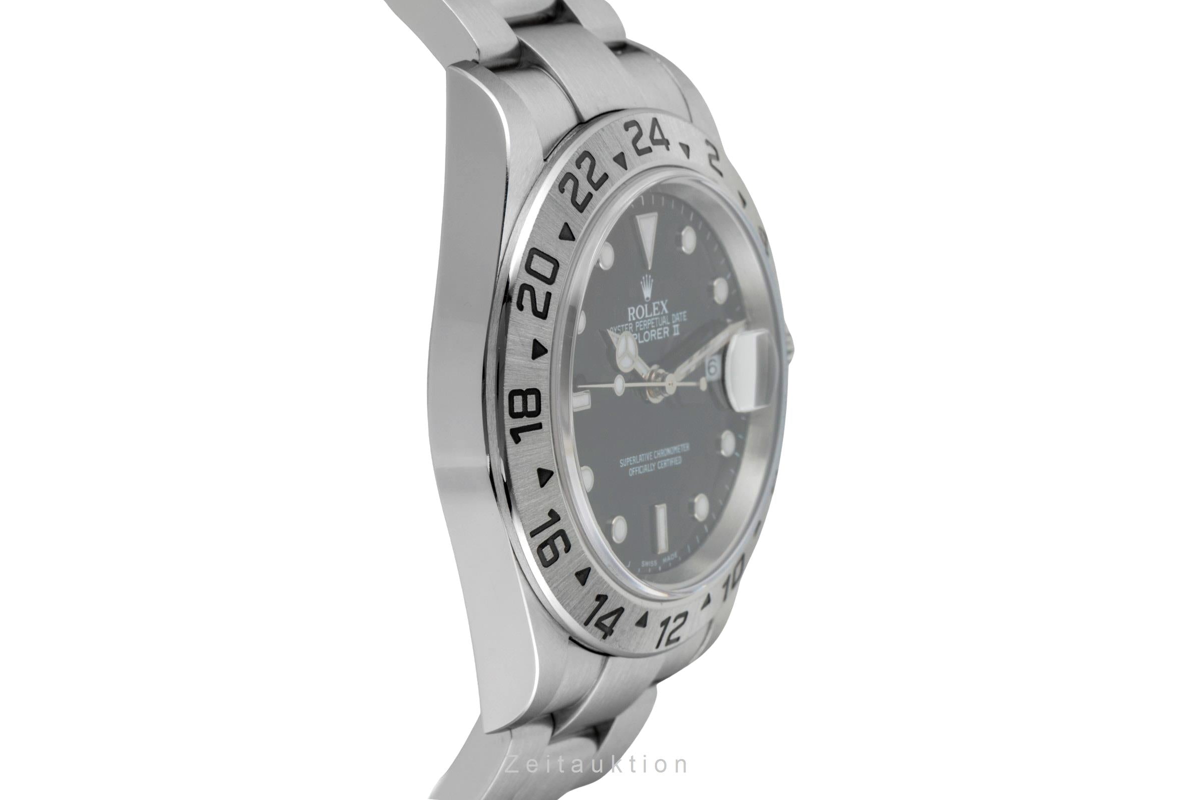 Rolex Explorer II steel automatic men's watch 16570  [2603205]